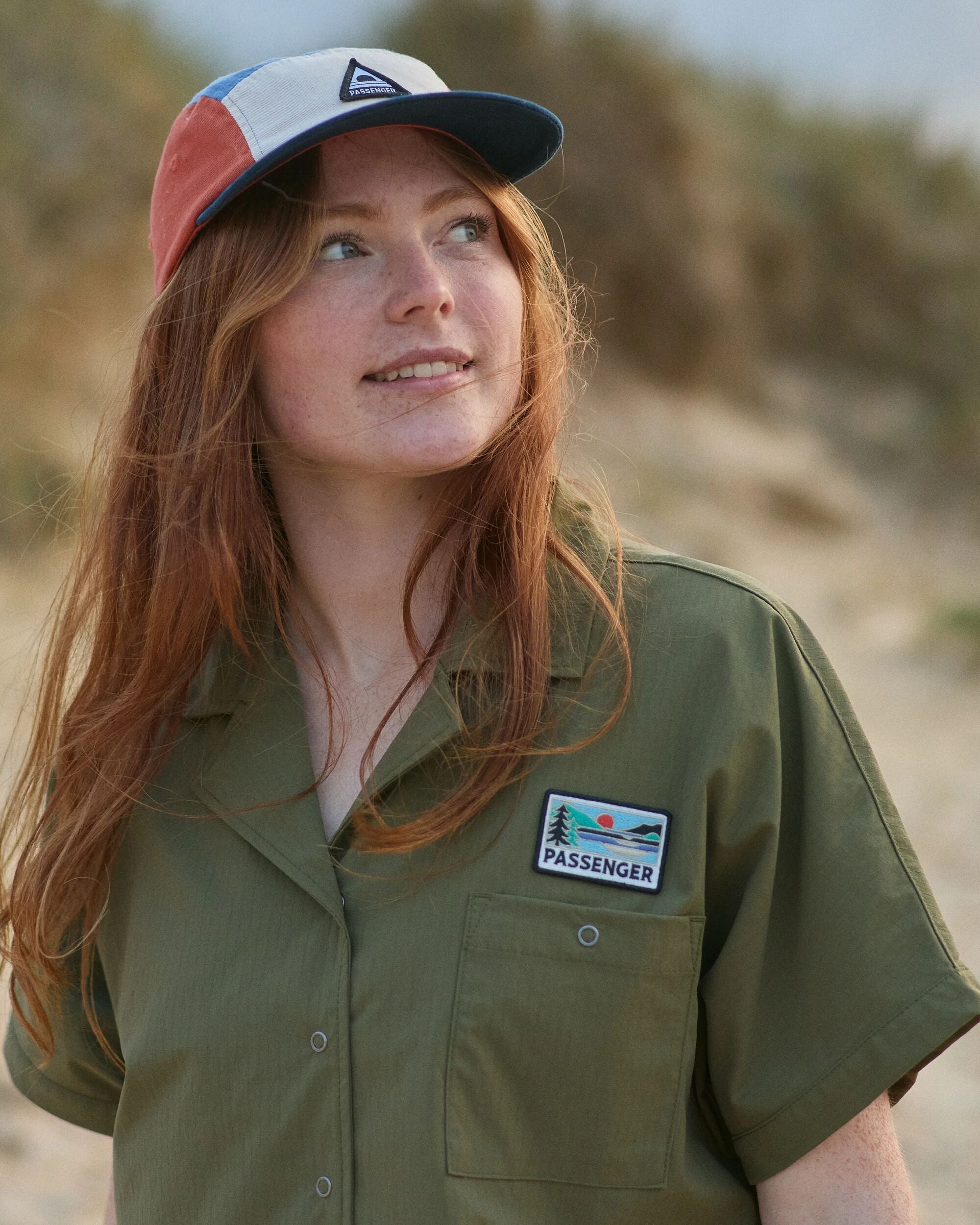 Arden Ripstop Short Sleeve Shirt - Khaki