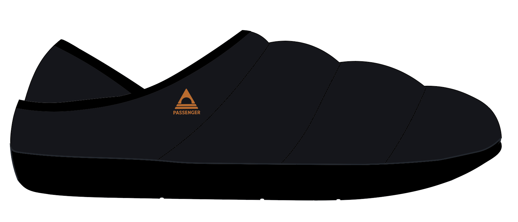Hearth Men's Slipper - Black
