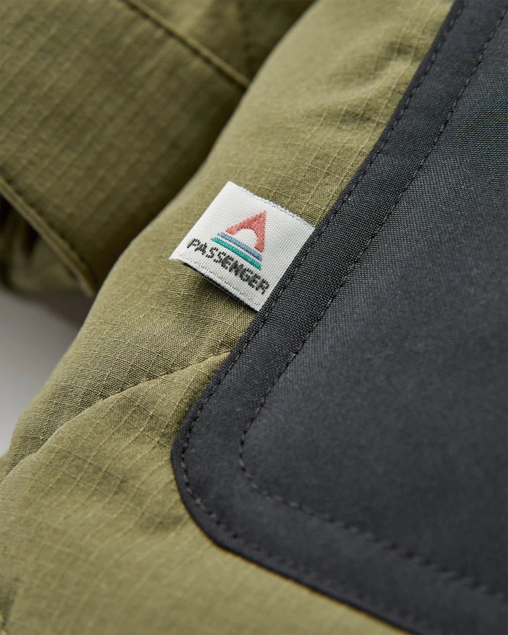 Campscape Recycled Fleece Lined Parka - Black/Khaki