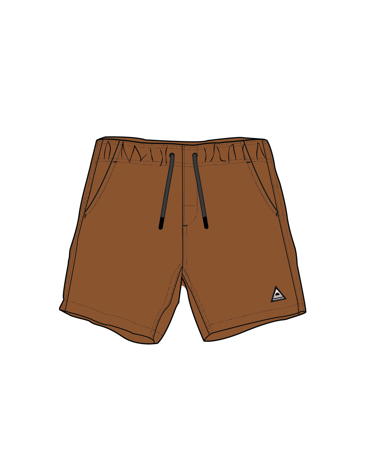 Drifter NetPlus® Swim Lined Short - Sunset Orange