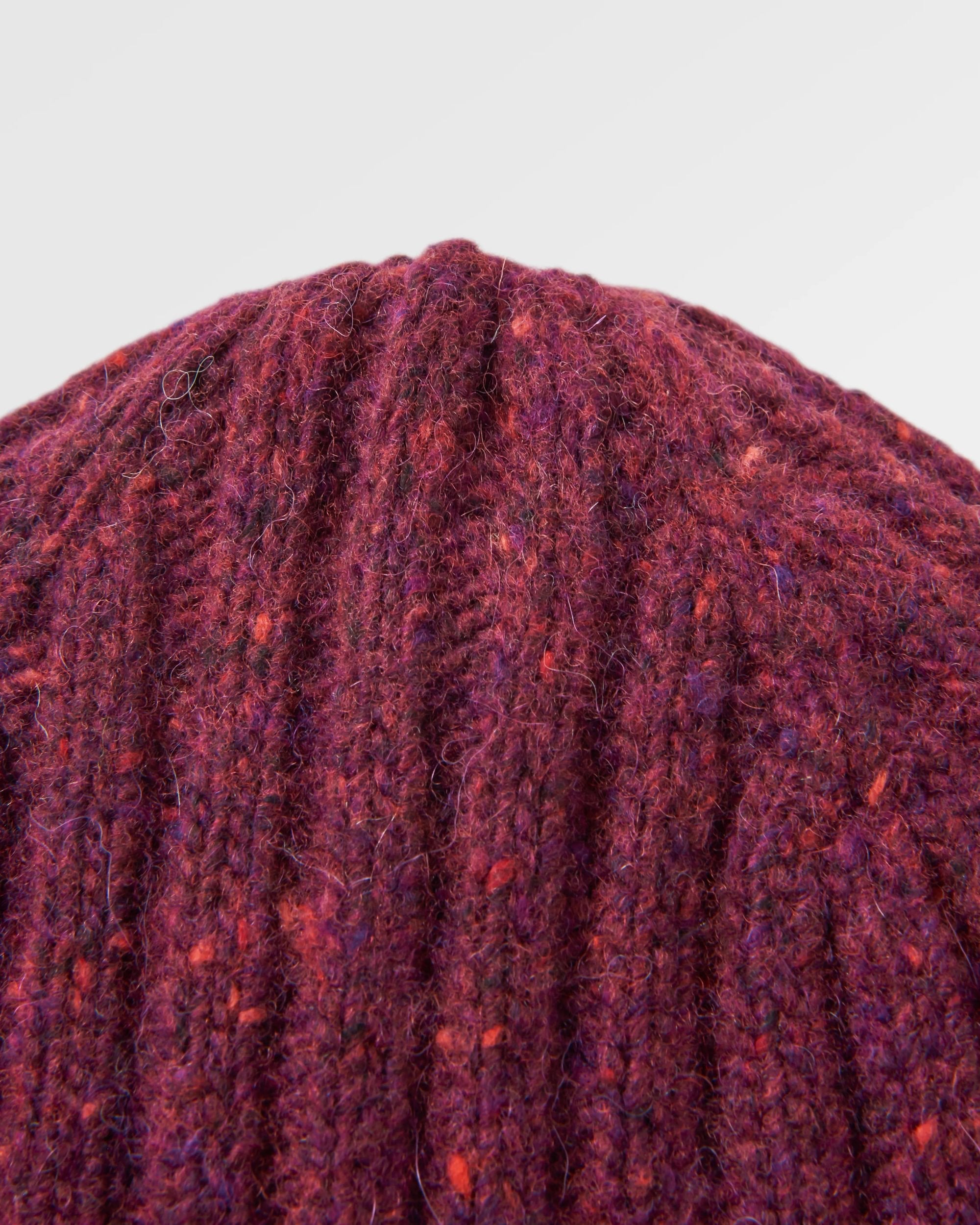 Fisherman Beanie - Wine