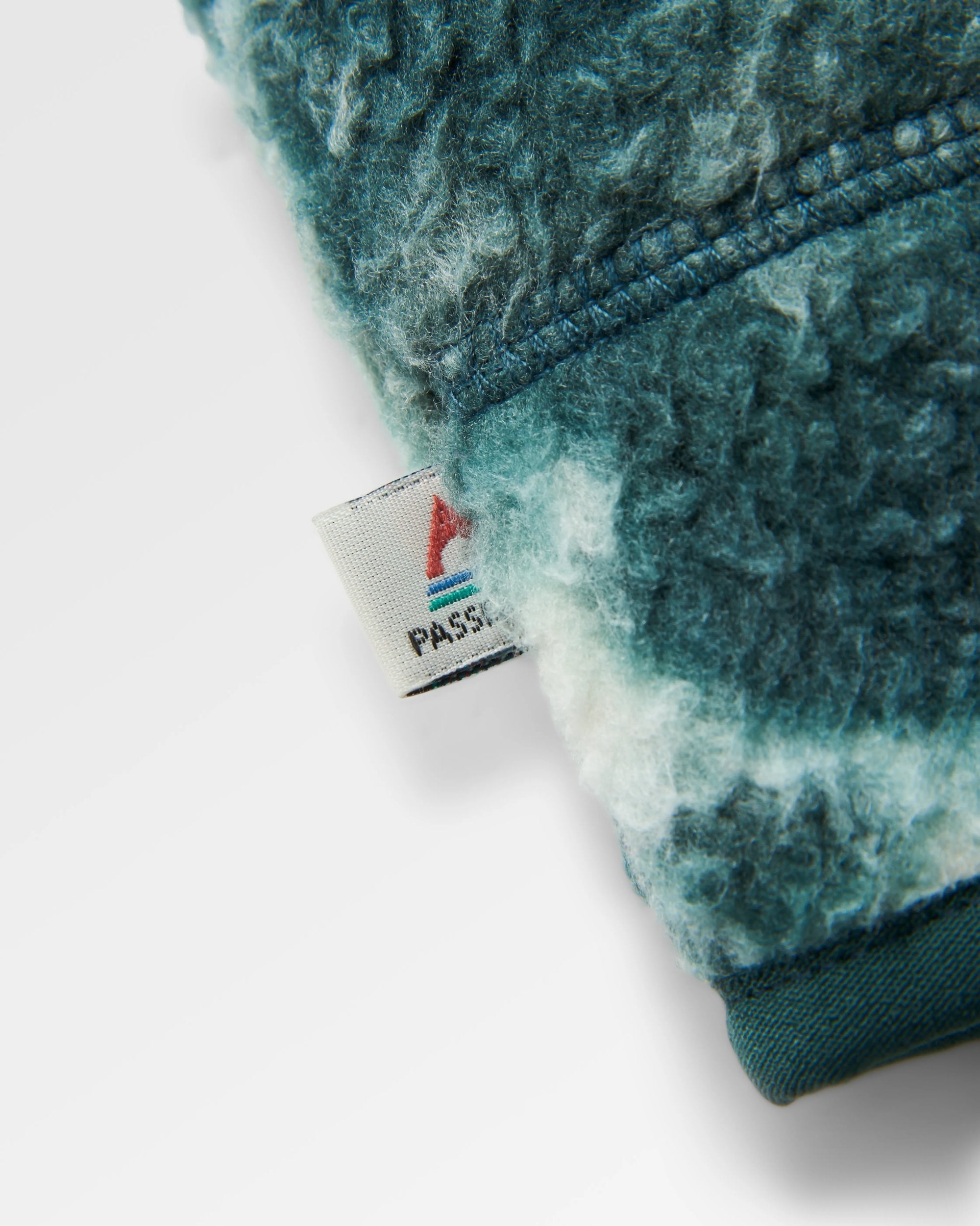Home Recycled Sherpa Fleece - Frost Dark Fern