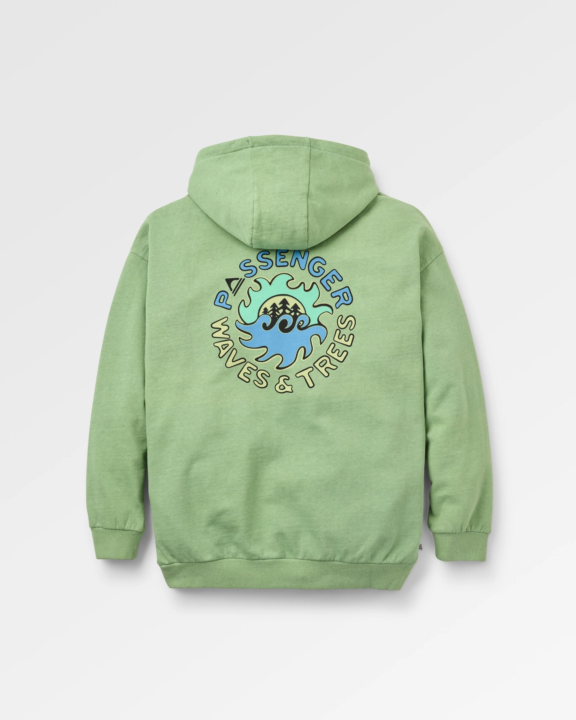 Dune Oversized Hoodie - Stem Green Marl