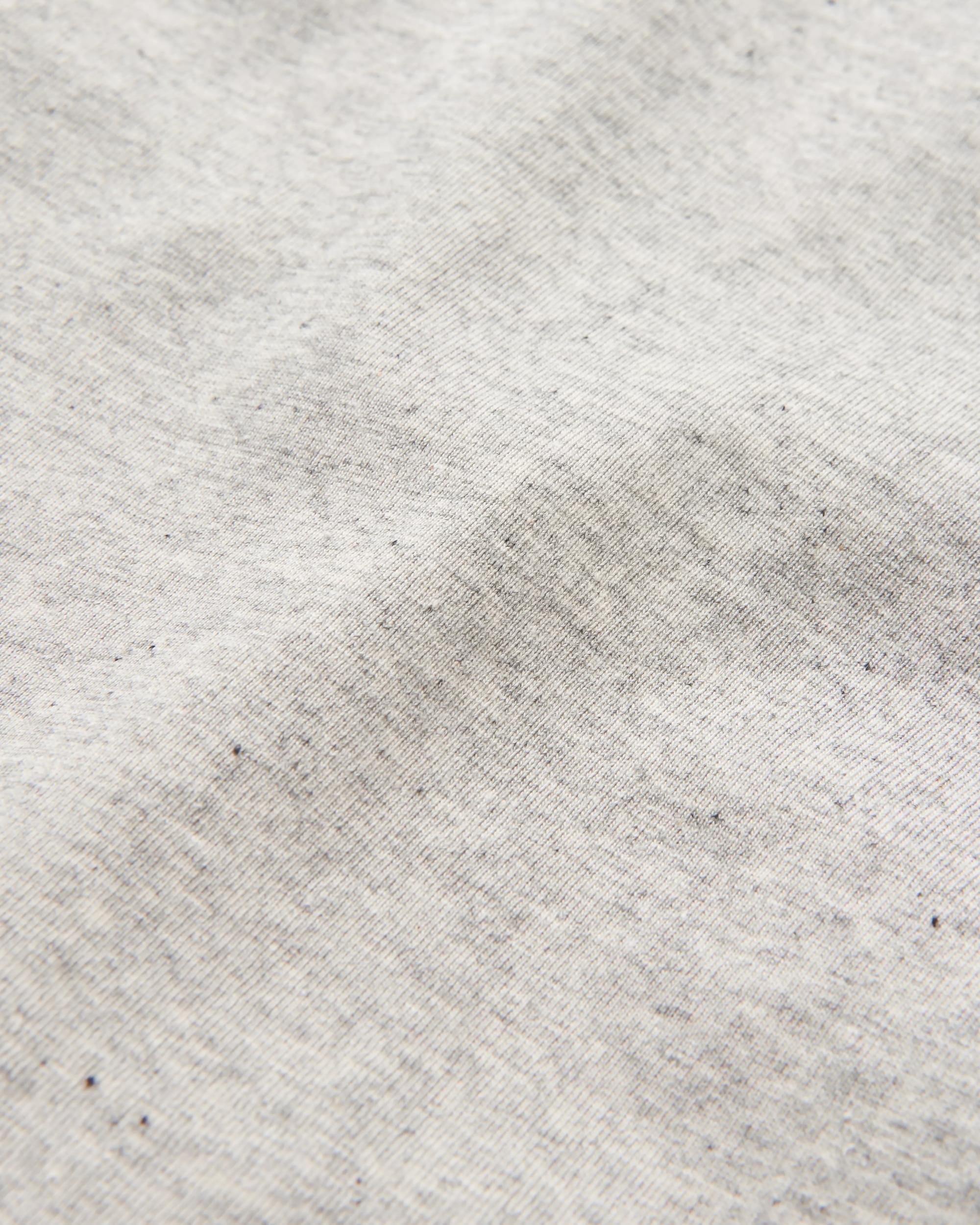 Heritage Organic Relaxed Fit LS T-Shirt - Grey Marl