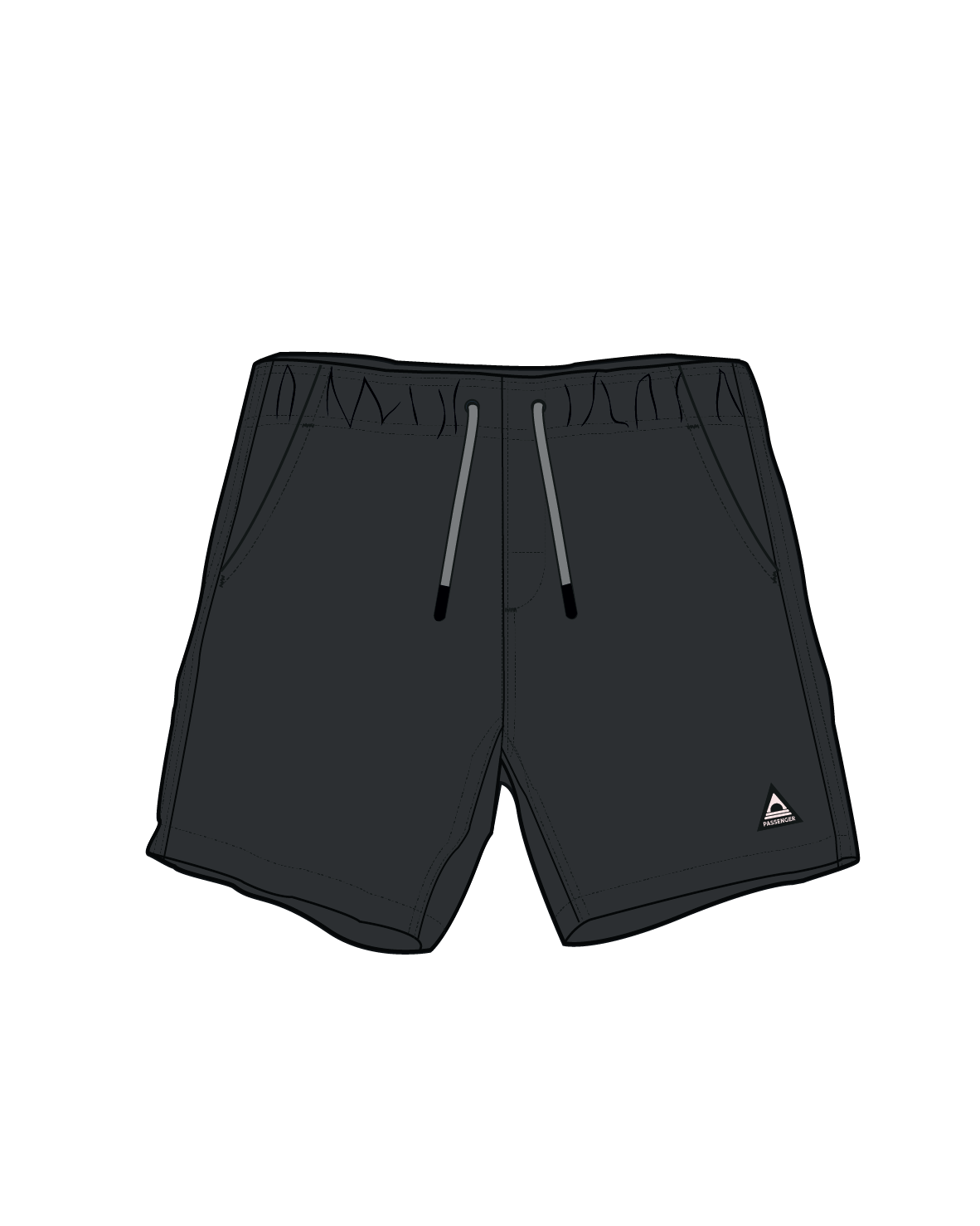 Drifter NetPlus® Beach Linerless Short - Black