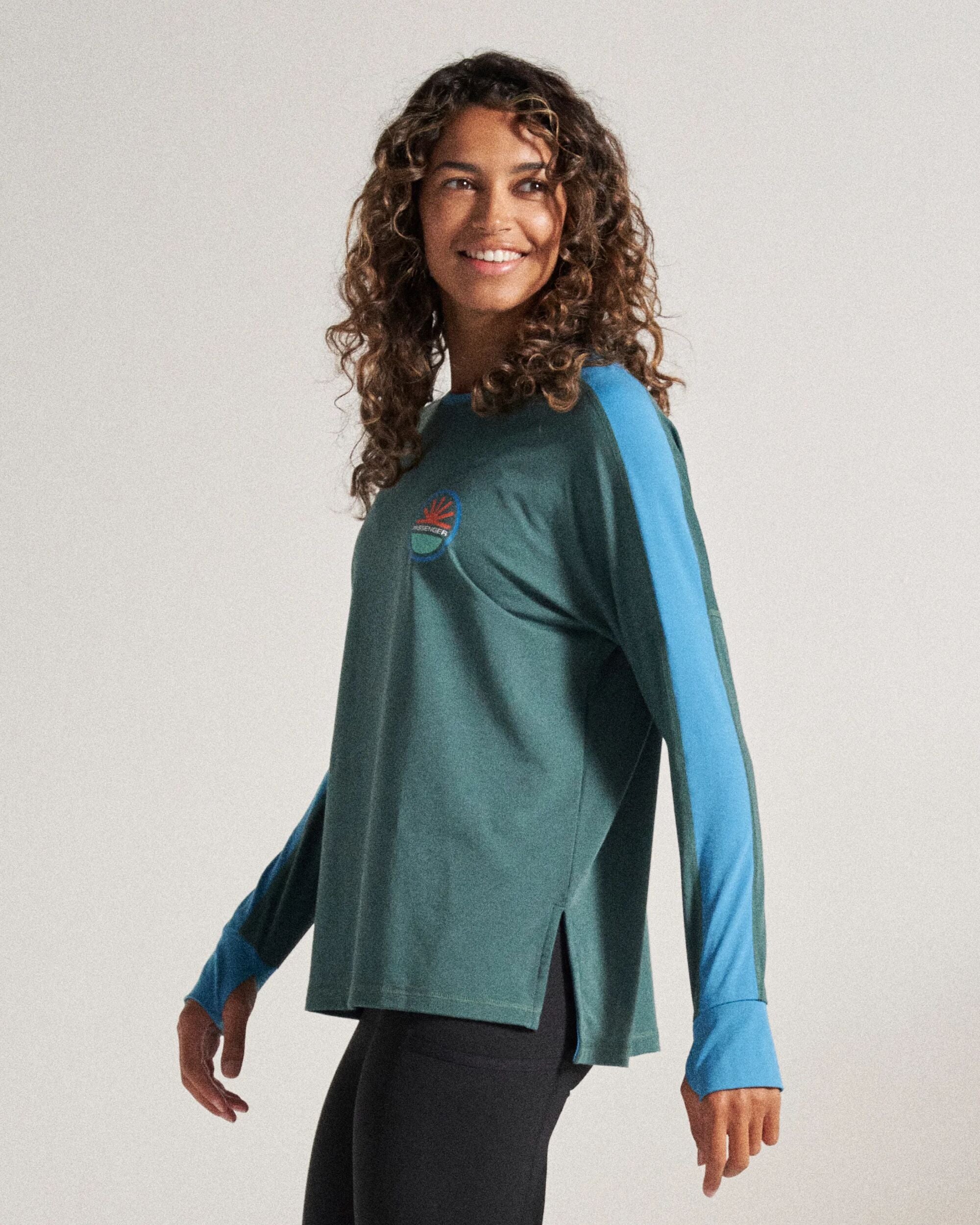 Chase The Light Drirelease® Active LS T-Shirt - Deep Ocean