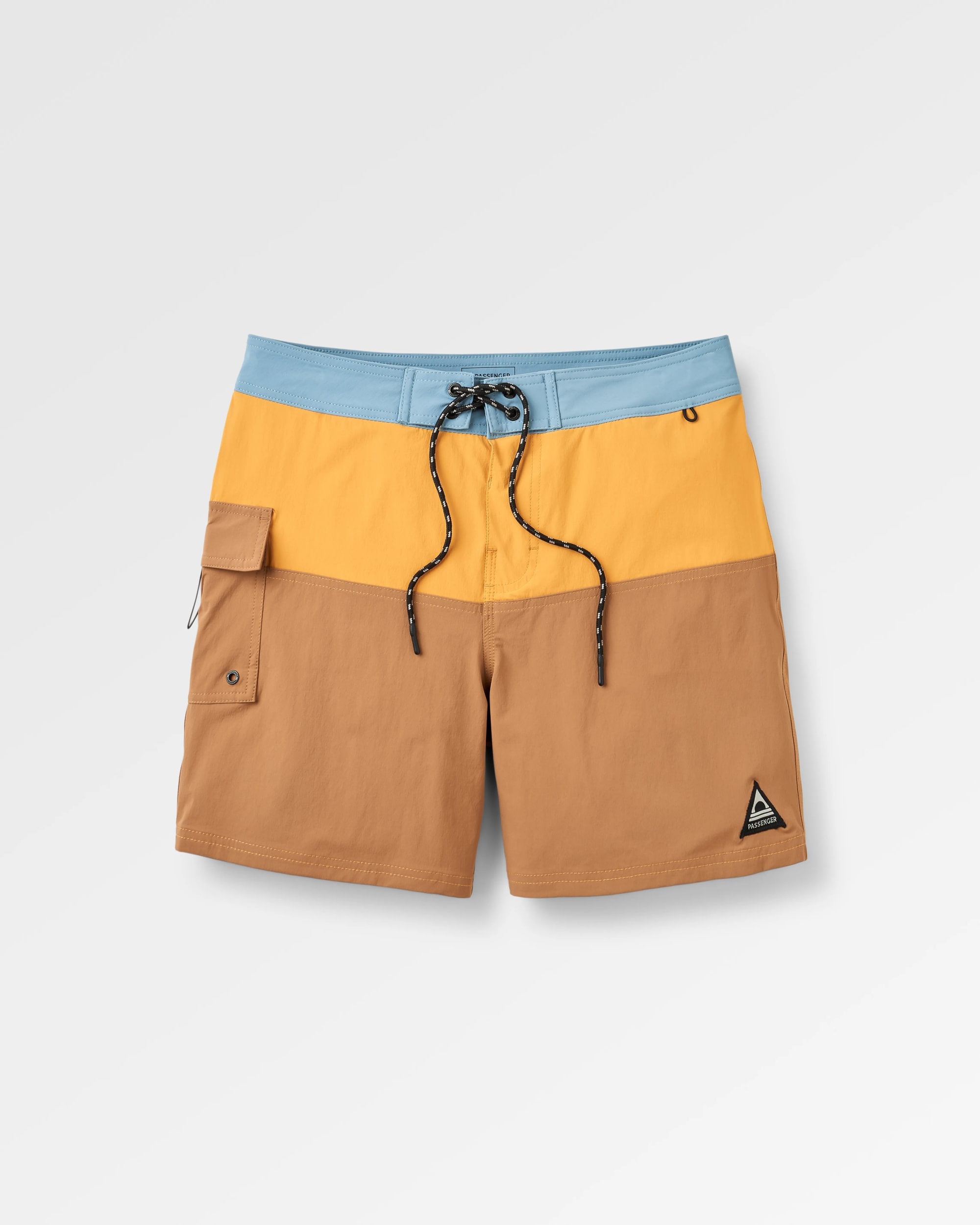Cutback NetPlus® Recycled Boardshort - Spruce Yellow/Toffee