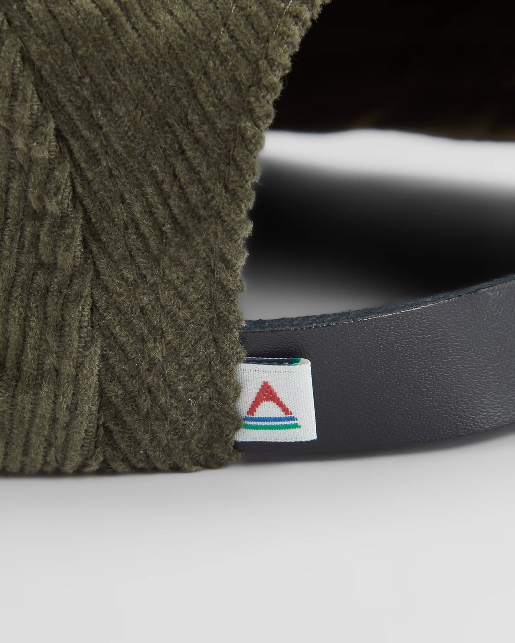 Fixie Recycled Cord 5 Panel Cap - Khaki