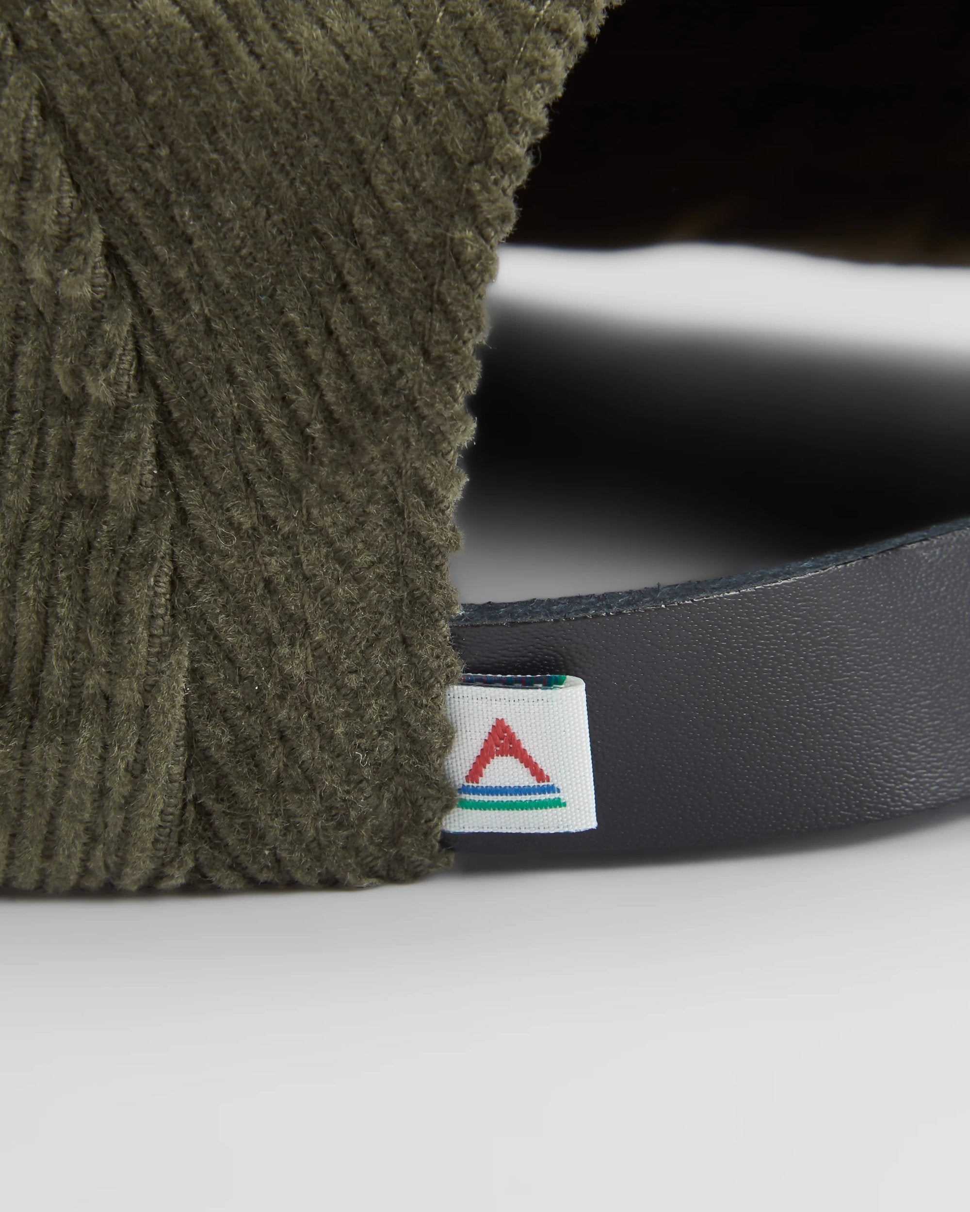 Fixie Recycled Cord 5 Panel Cap - Khaki