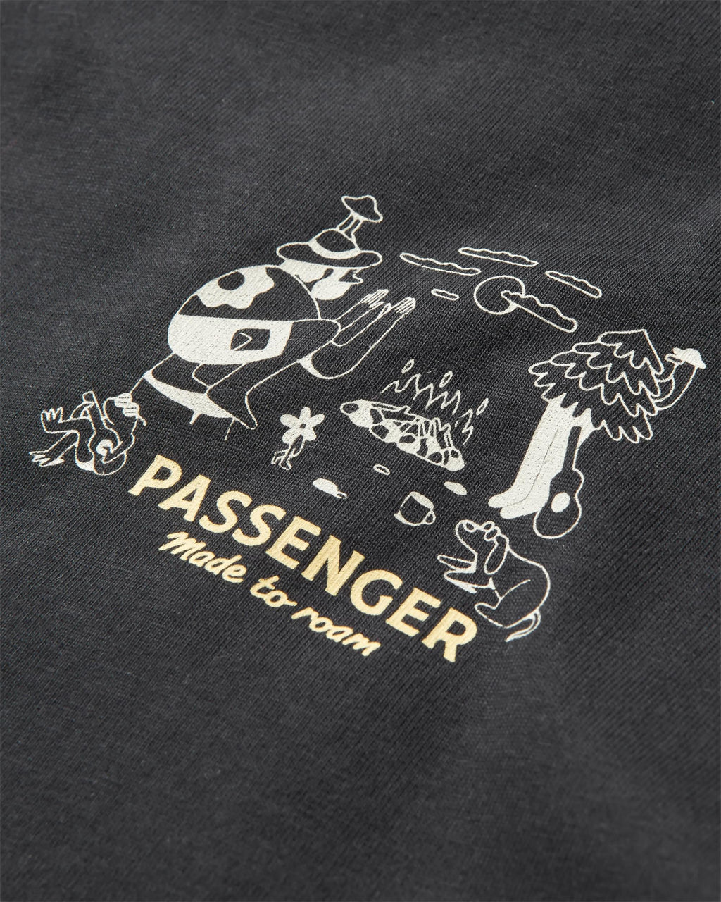 Better Outside Organic Relaxed Fit T-Shirt - Black