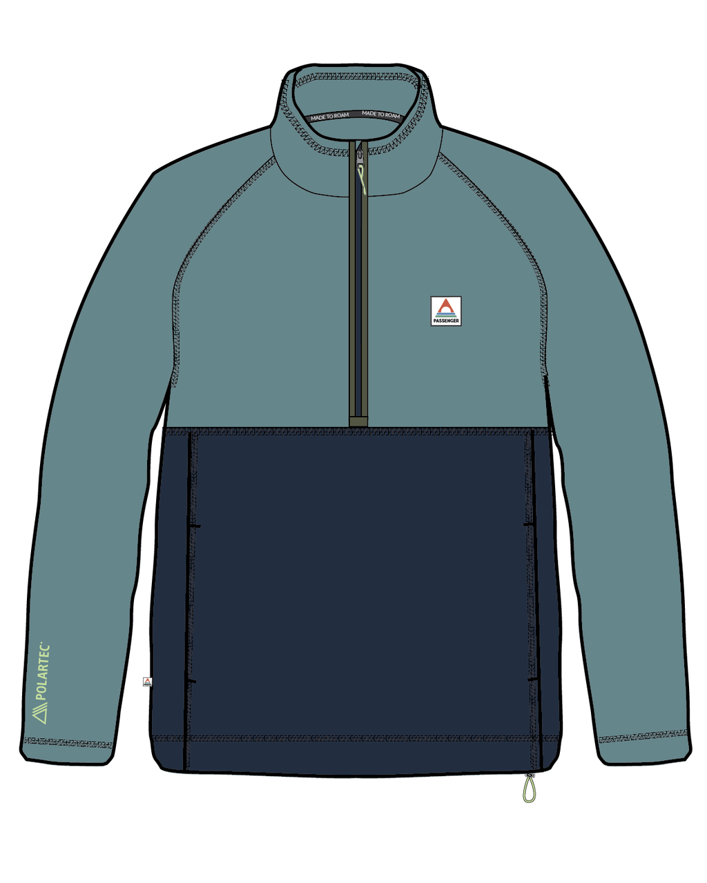 Highland Recycled Polartec® Fleece - Arctic