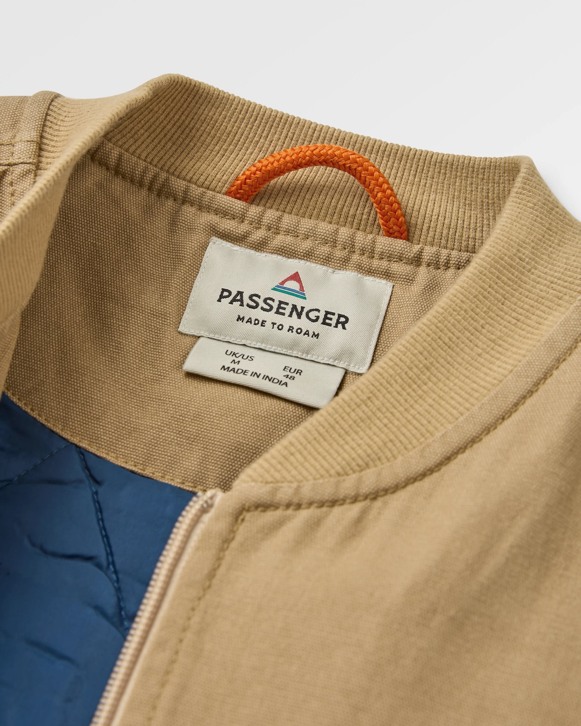 Explorers Organic Cotton Canvas Gilet - Stone