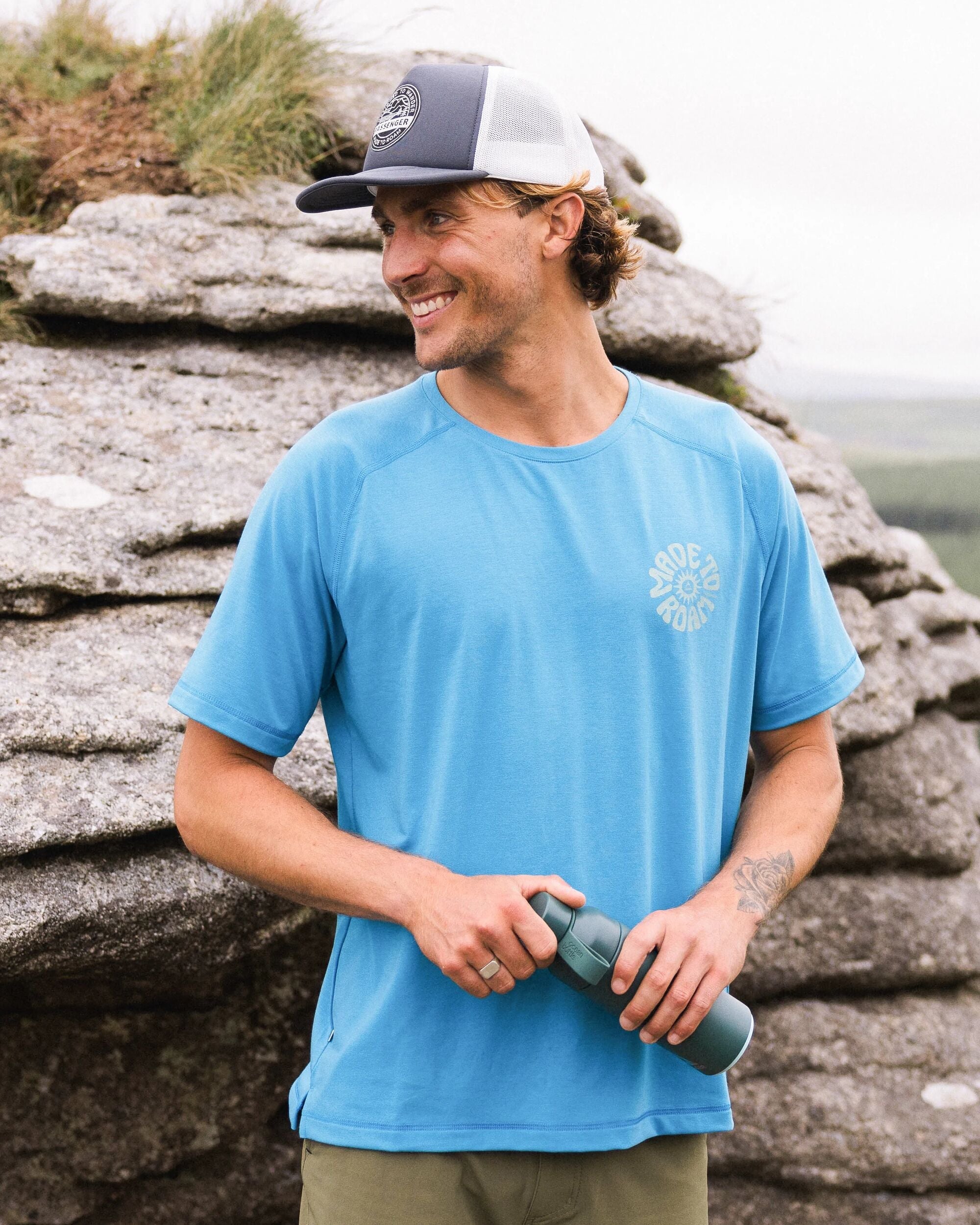 Breeze DriRelease® Trail Men's T-Shirt - Bluejay