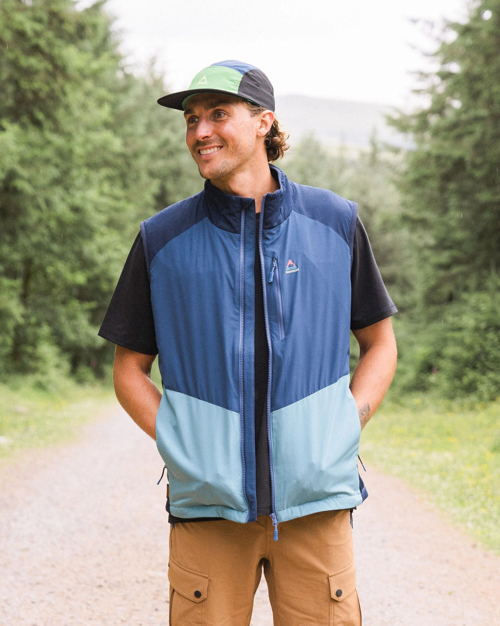 Daybreak Lightweight Recycled Thermore® Insulated Gilet - Rich Navy/Dark Denim/Arctic