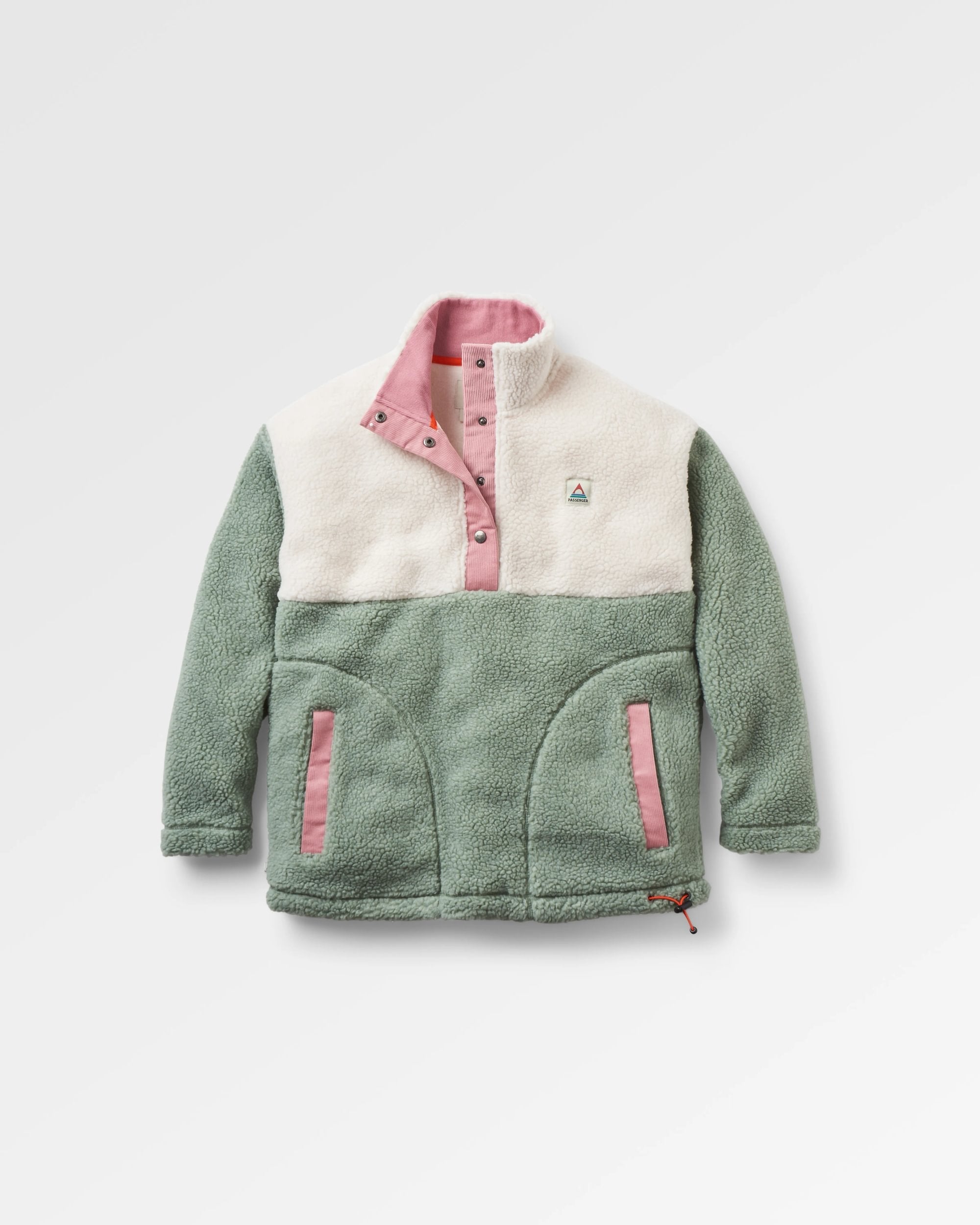 Create Recycled Deep-Pile Sherpa Fleece - Pistachio