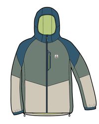 Daybreak Lightweight Recycled Thermore® Insulated Jacket - Pistachio/Blue Steel