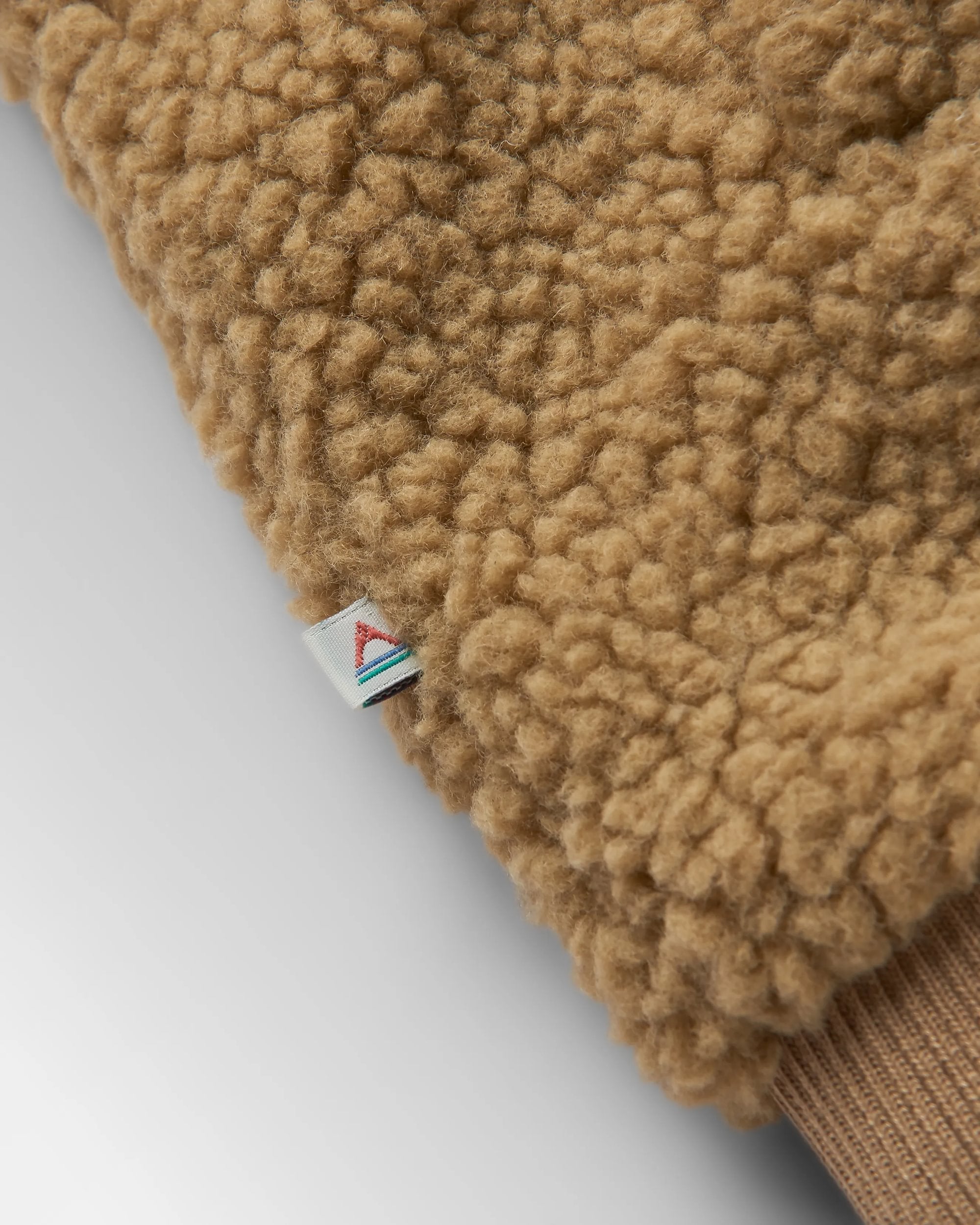 Adventure Recycled Deep-Pile Sherpa Fleece - Biscuit
