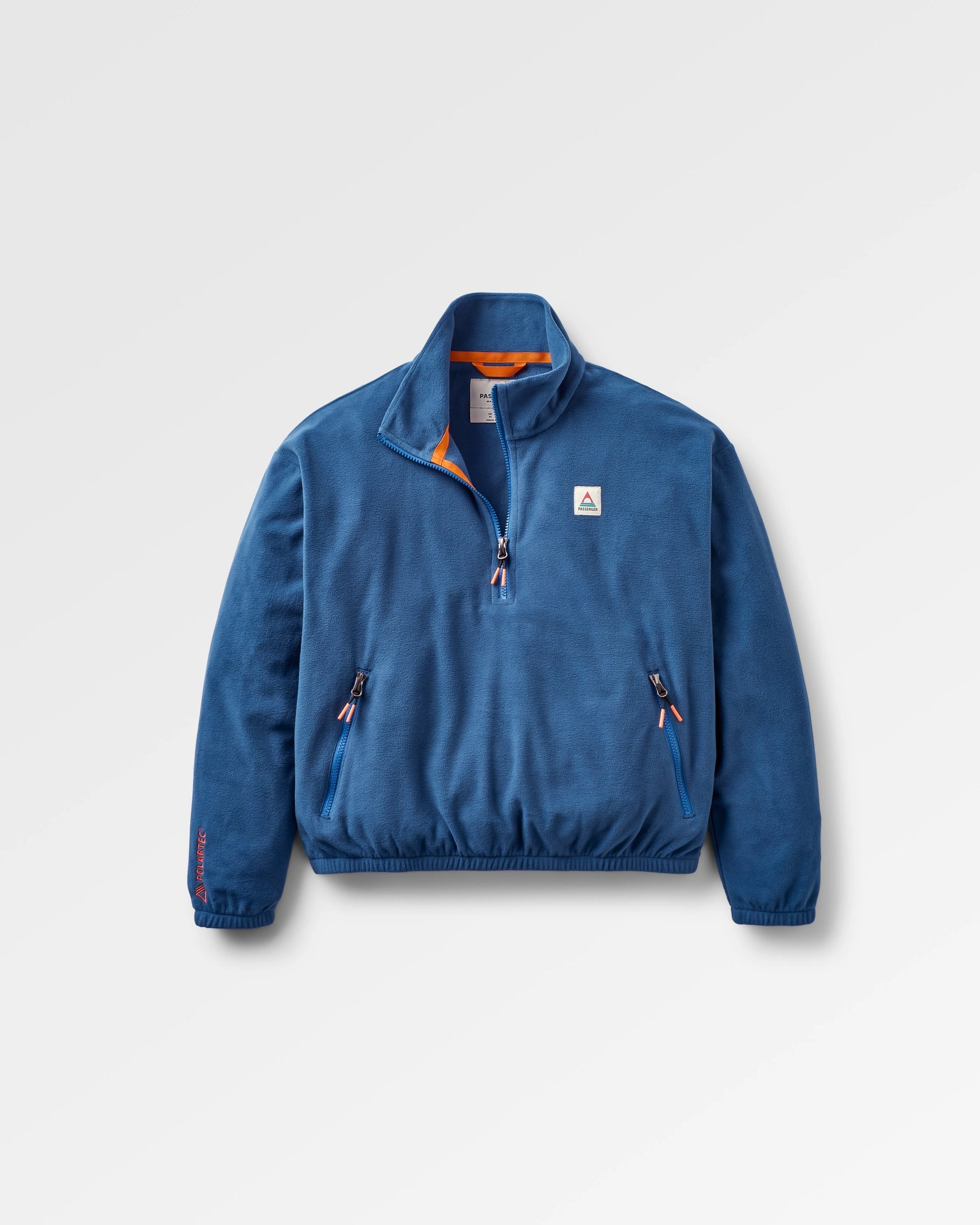Ayla Recycled Micro Polartec® Fleece - Dark Denim