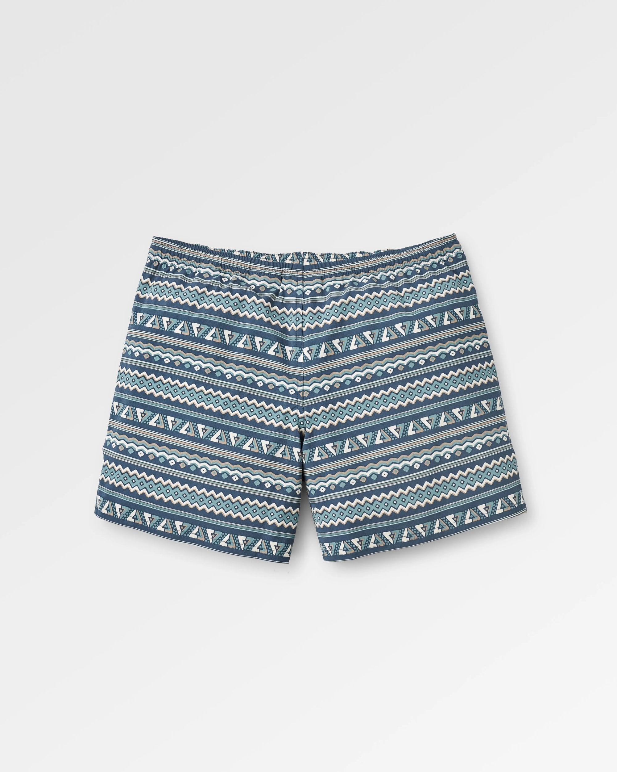 Flaris NetPlus® All Purpose Short - Geo Stripe Dark Denim
