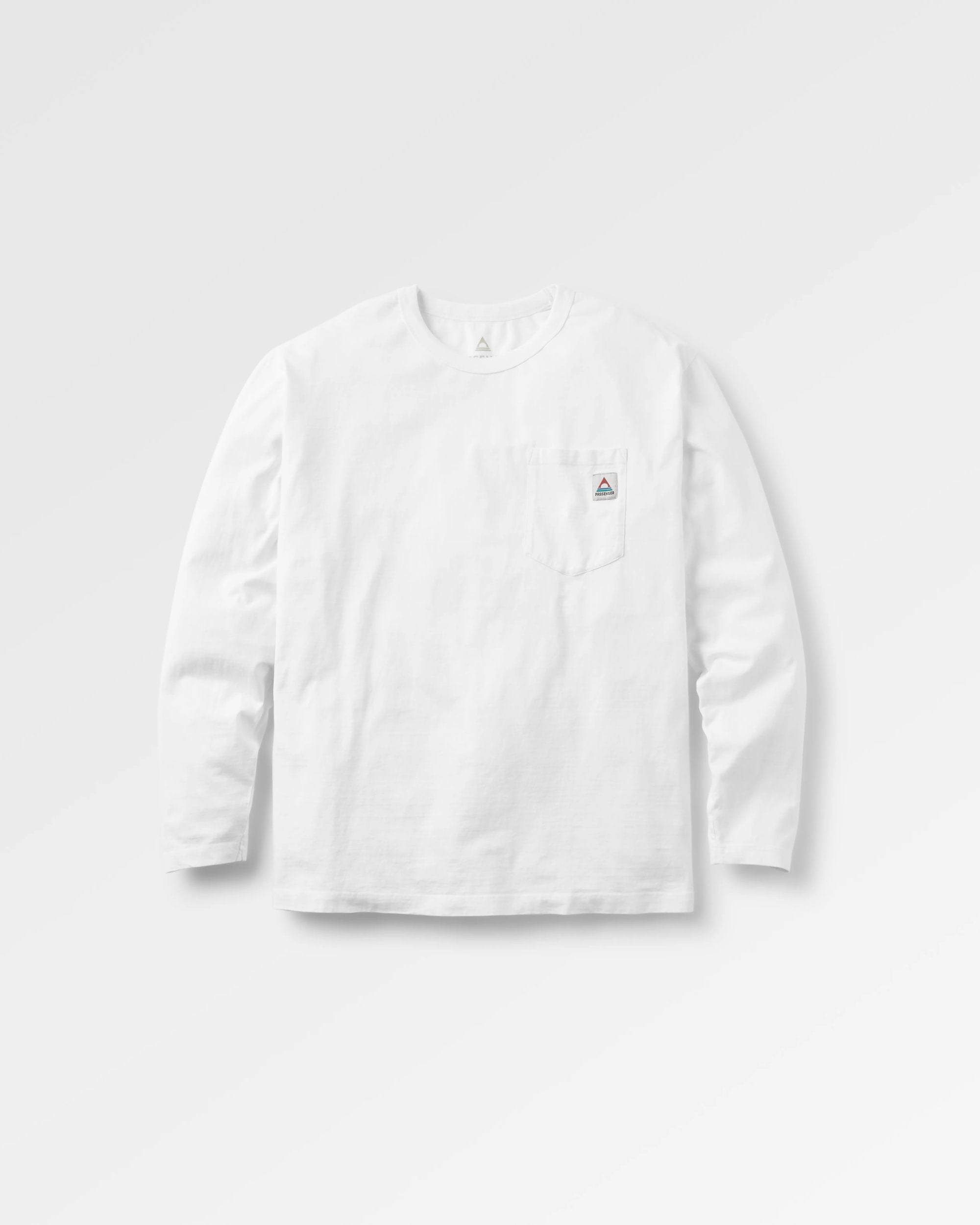 Heritage Organic Relaxed Fit LS T-Shirt - White