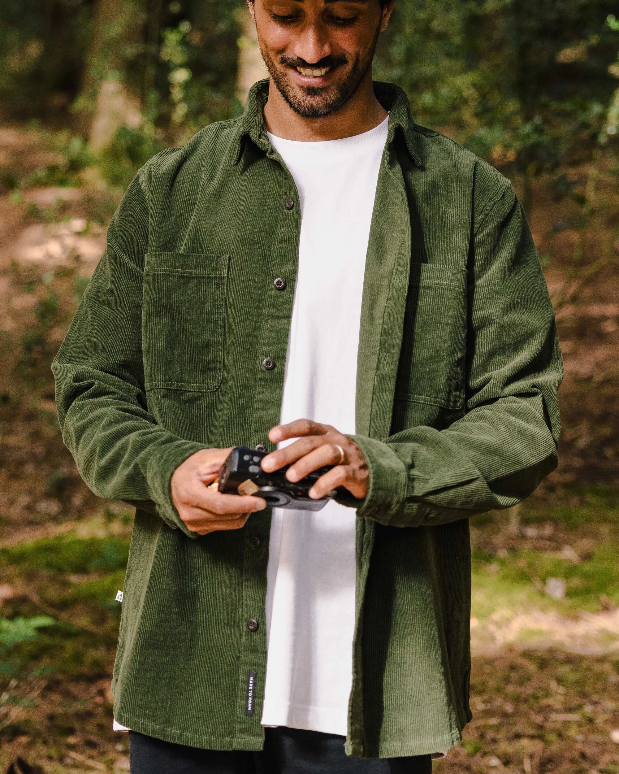 Backcountry Corduroy Shirt - Fir Tree