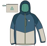 Daybreak Lightweight Recycled Thermore® Insulated Jacket - Tidal Blue/Blue Steel/Birch