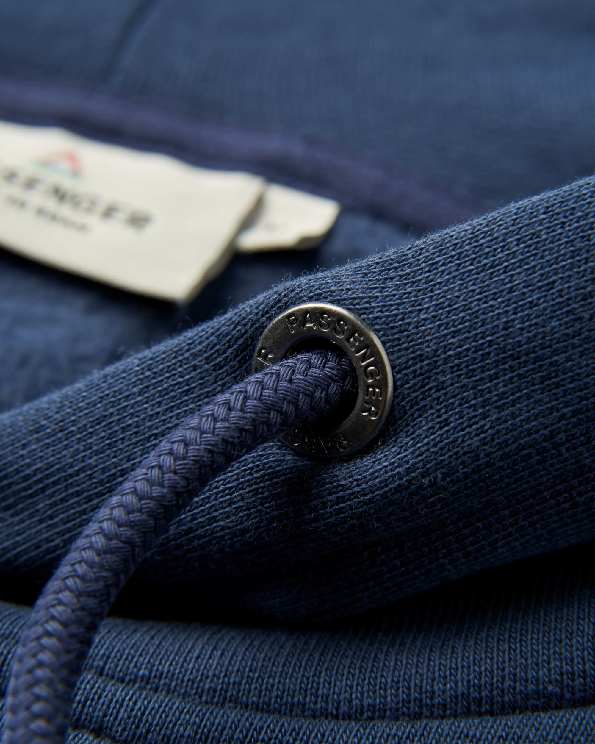 Escapism Recycled Cotton Hoodie - Rich Navy