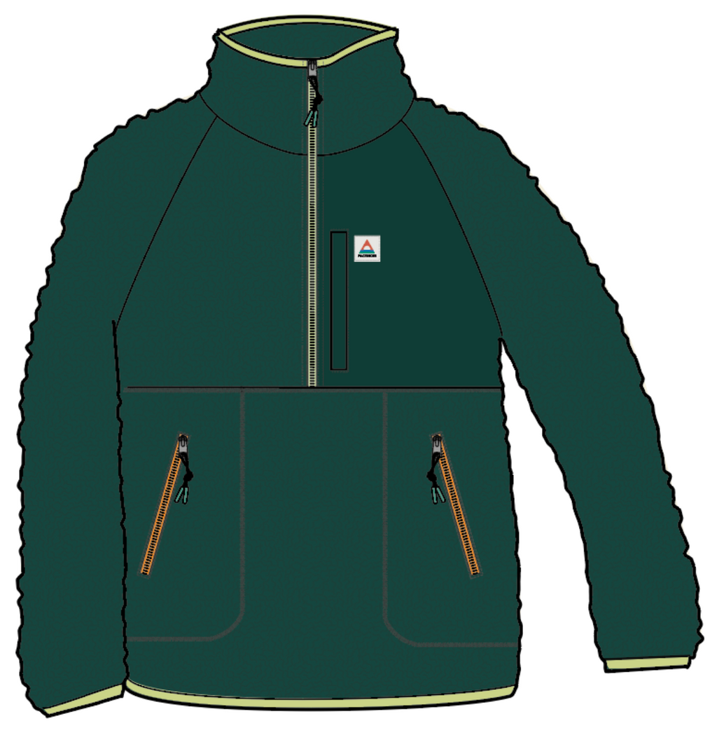 Home Recycled Sherpa Fleece - Rain Forest