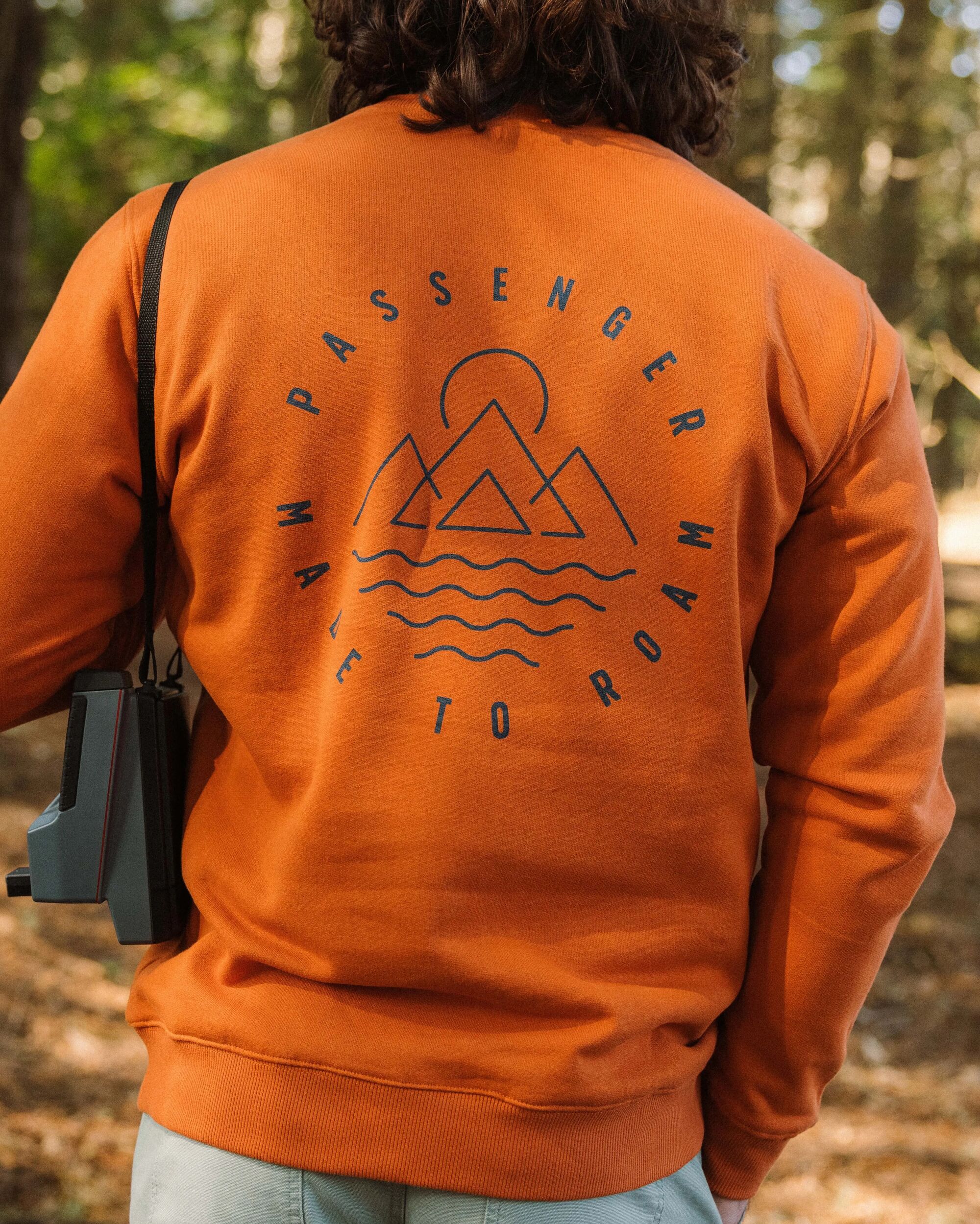 Escapism Sweatshirt - Sunset Orange
