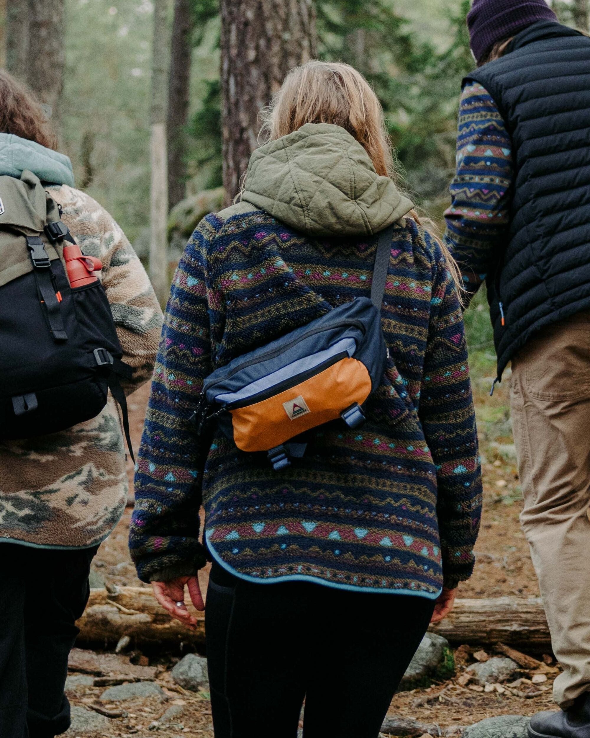 Boondocker Recycled Hip Pack - Honey/Dark Denim/Rich Navy