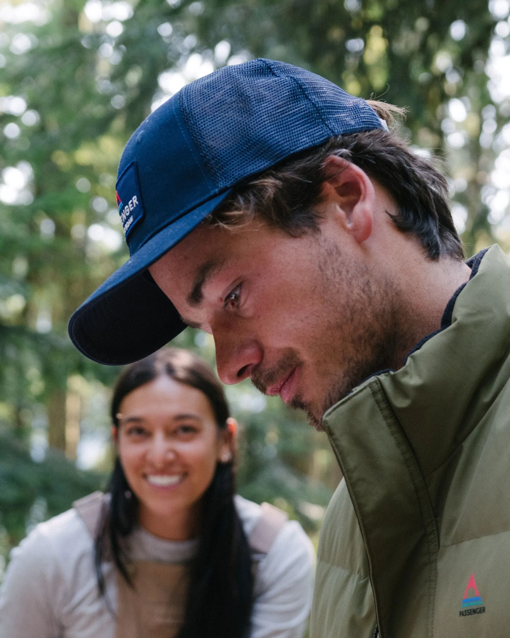 Core Organic Cotton Trucker Cap - Rich Navy