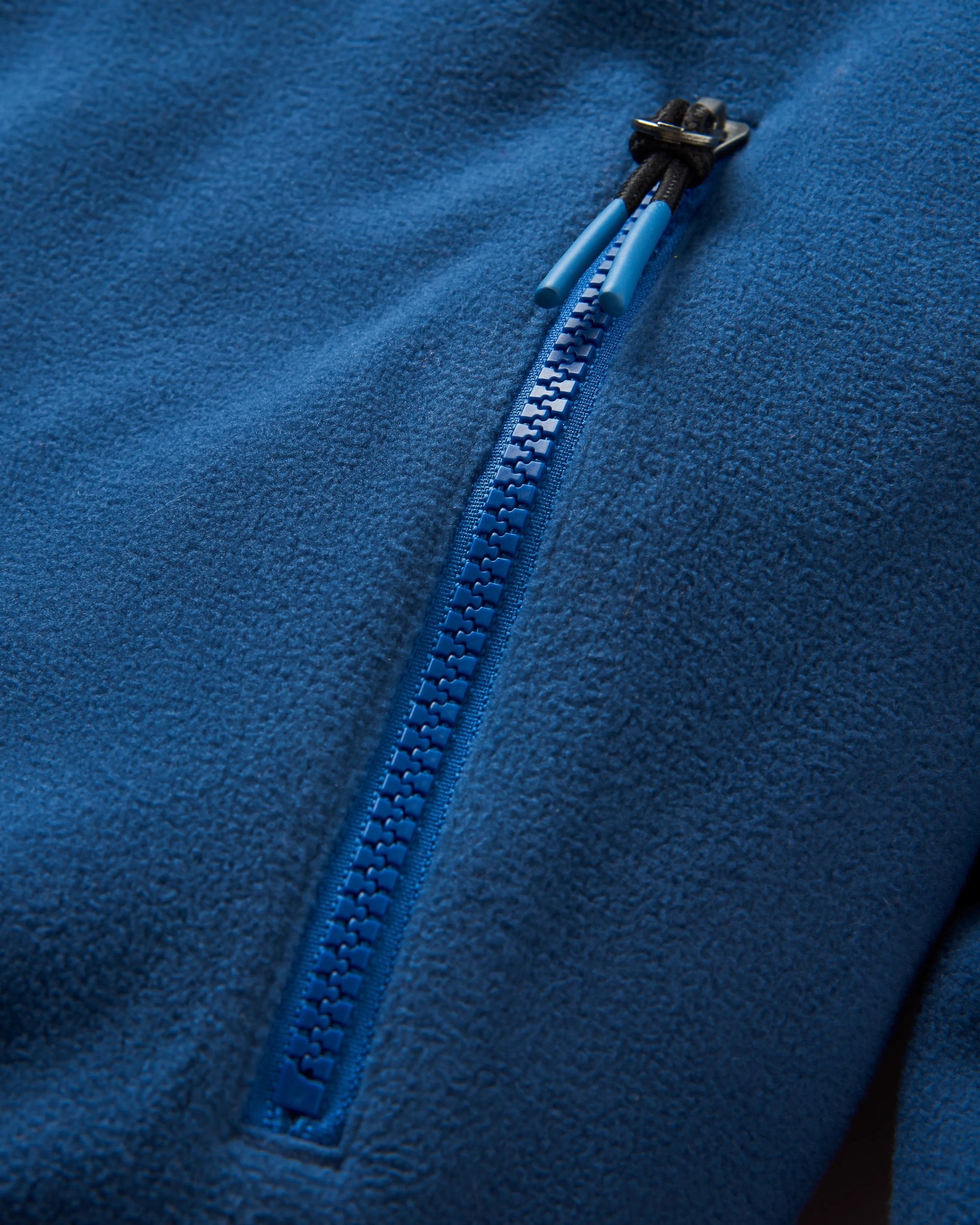 Ayla Micro Polartec® Hooded Fleece - Dark Denim