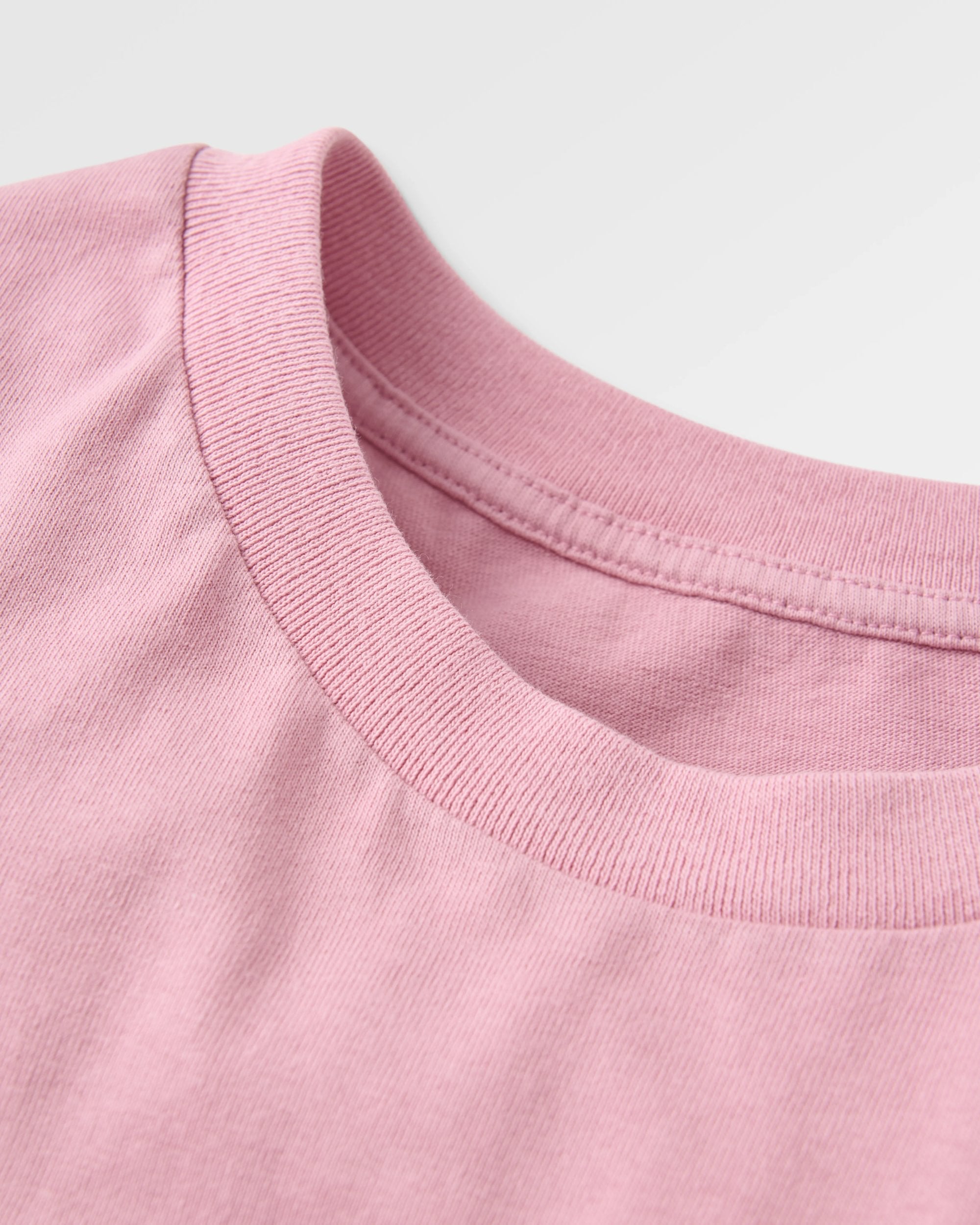 Classic Recycled Cotton T-Shirt - Pink Haze