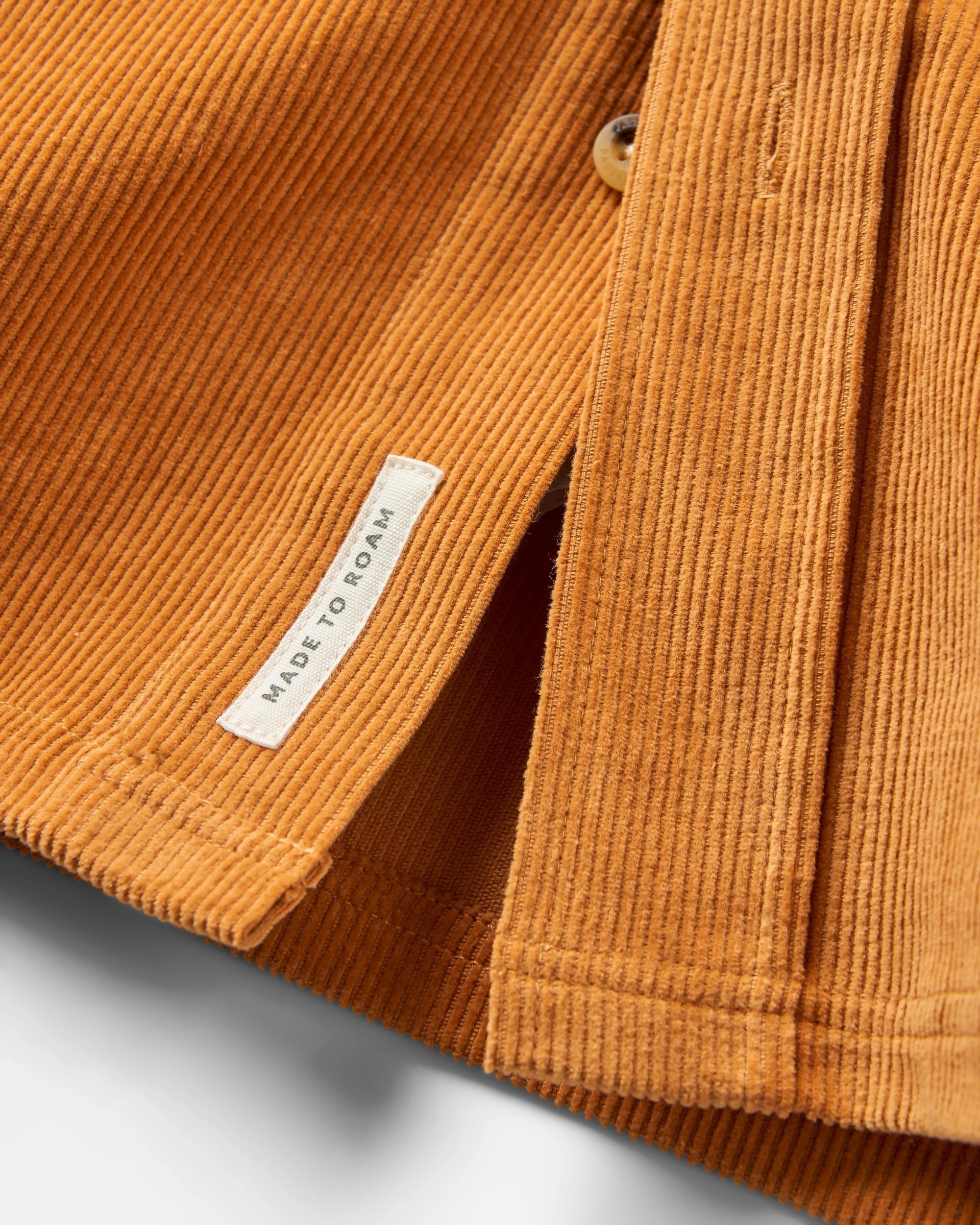 Backcountry Short Sleeve Cord Shirt - Spruce Yellow
