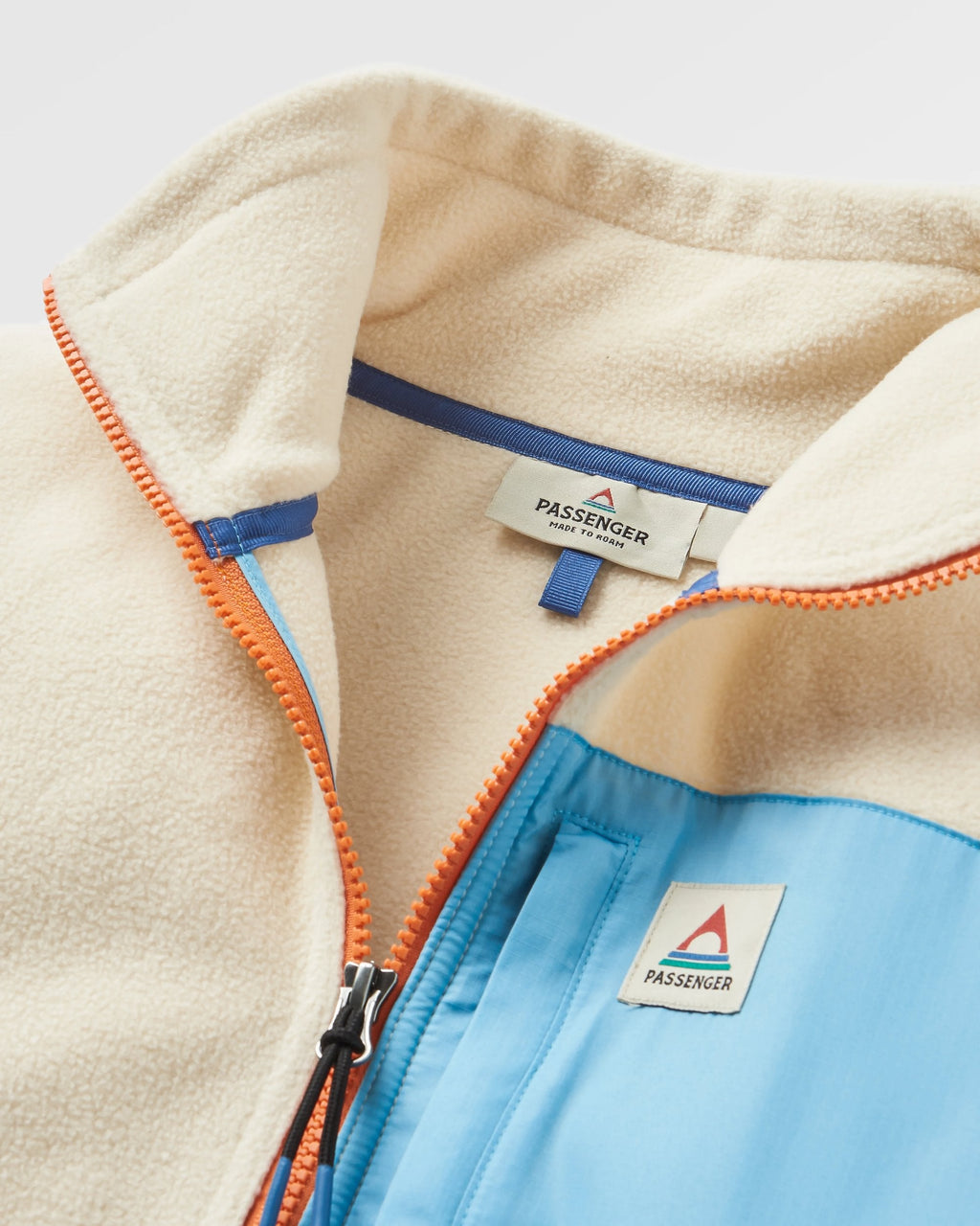 Caspian 1/2 Zip Recycled Polar Fleece - Rich Navy