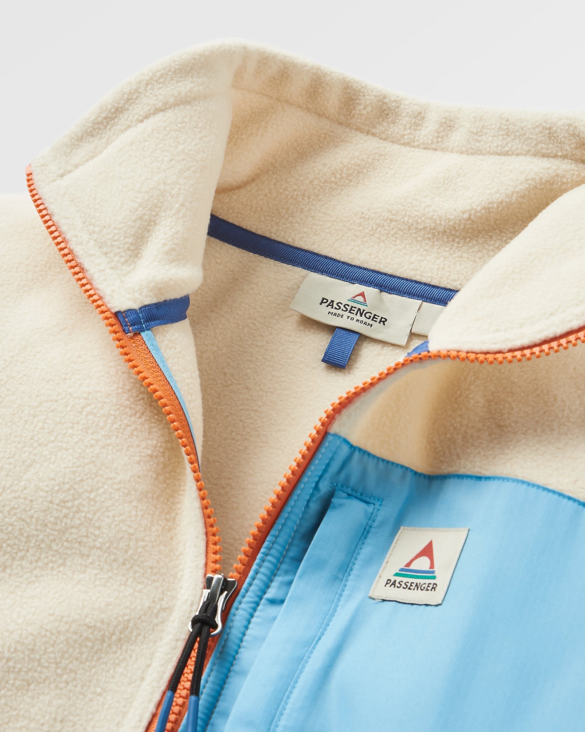 Caspian 1/2 Zip Recycled Polar Fleece - Rich Navy