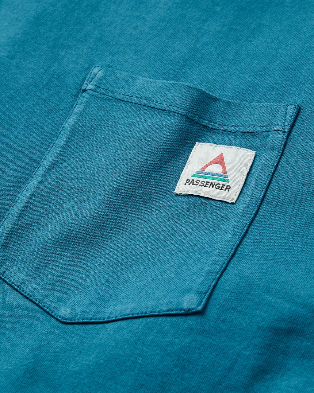 Heritage Organic Relaxed Fit LS T-Shirt - Tidal Blue