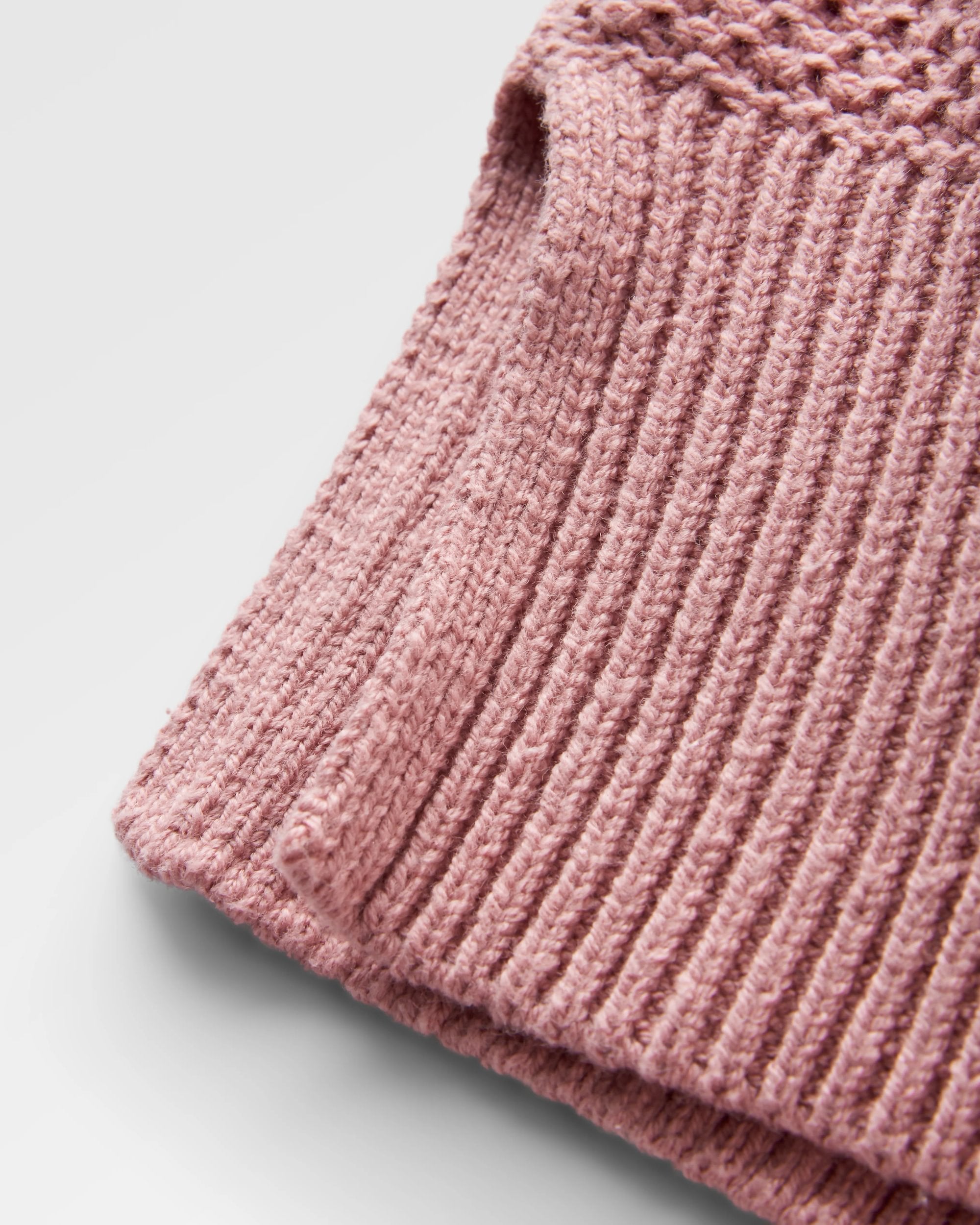 Cove Organic Cotton Knitted Jumper - Pink Haze