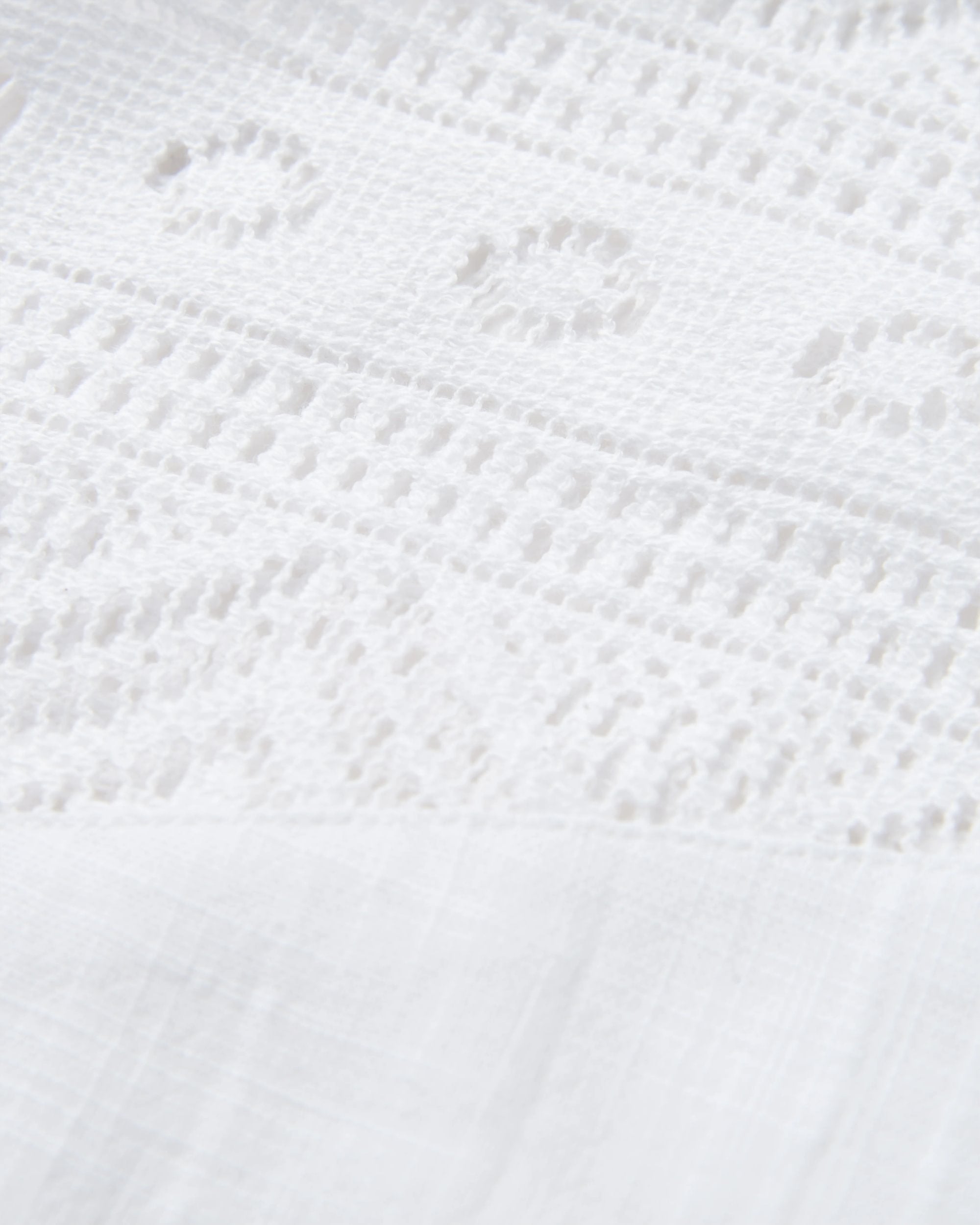 Flurry Woven Top - White