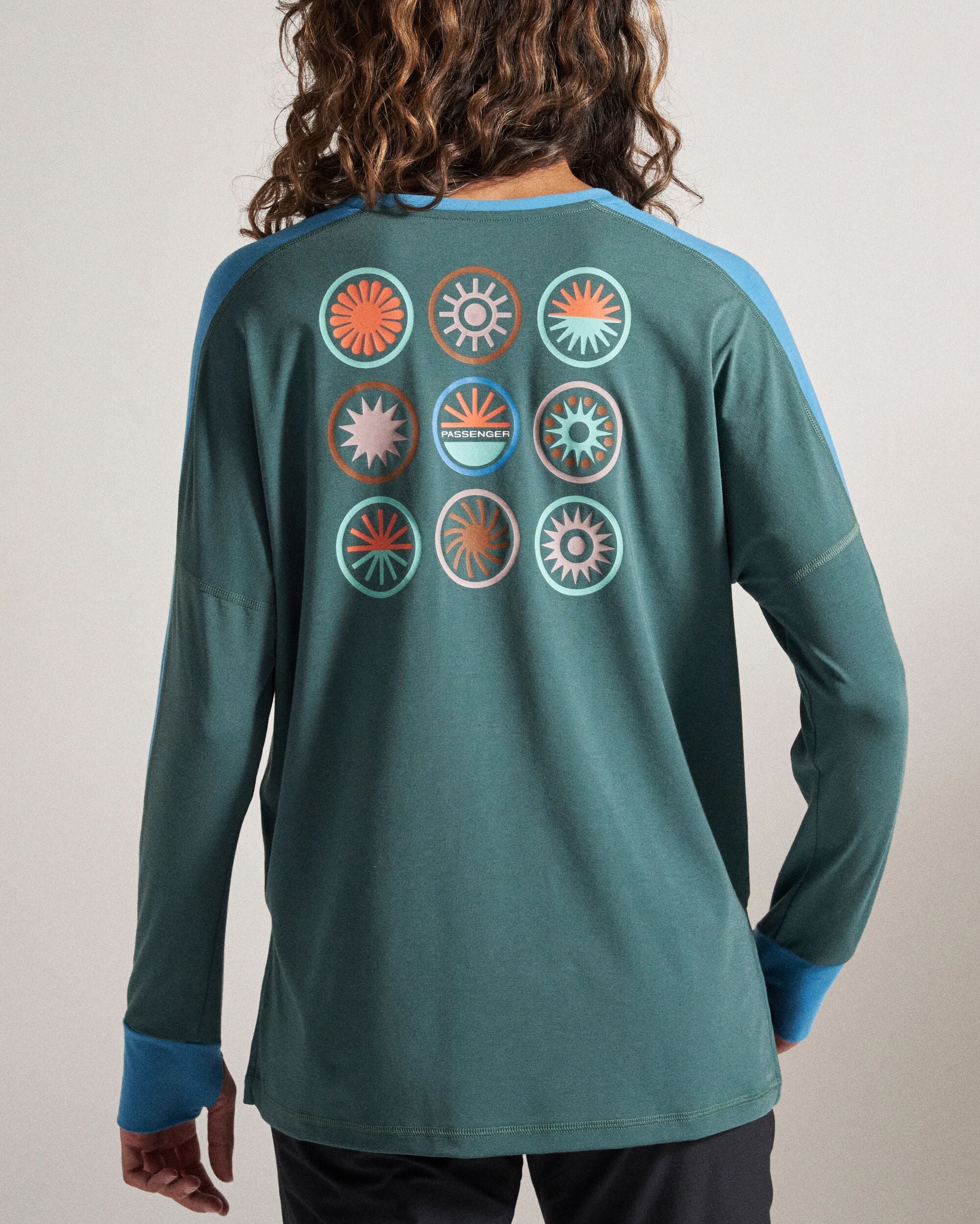 Chase The Light Drirelease® Active LS T-Shirt - Deep Ocean