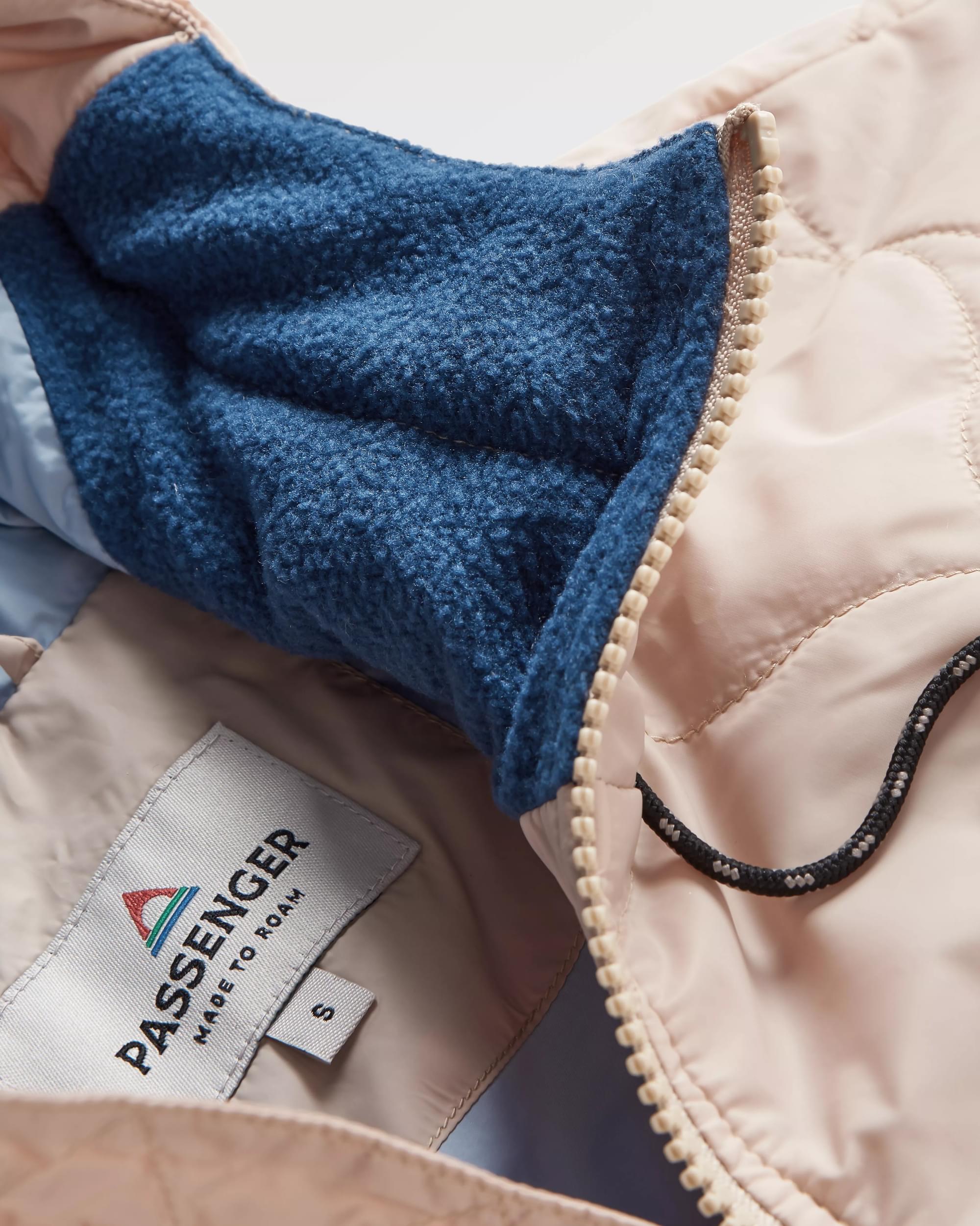 Flora Long Recycled Insulated Parka - White Pepper