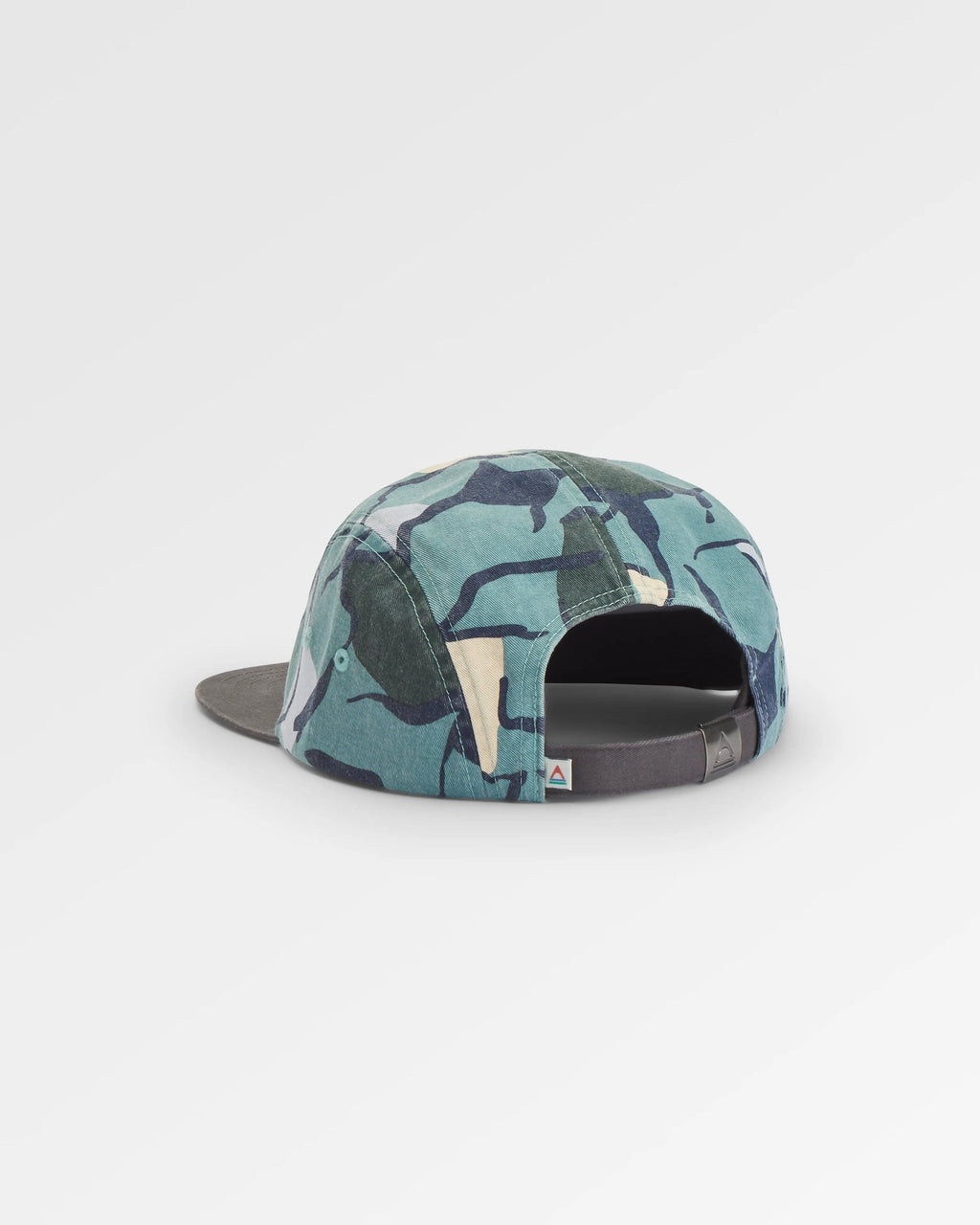 Coast Organic Cotton 5 Panel Cap - Abstract Trails Arctic