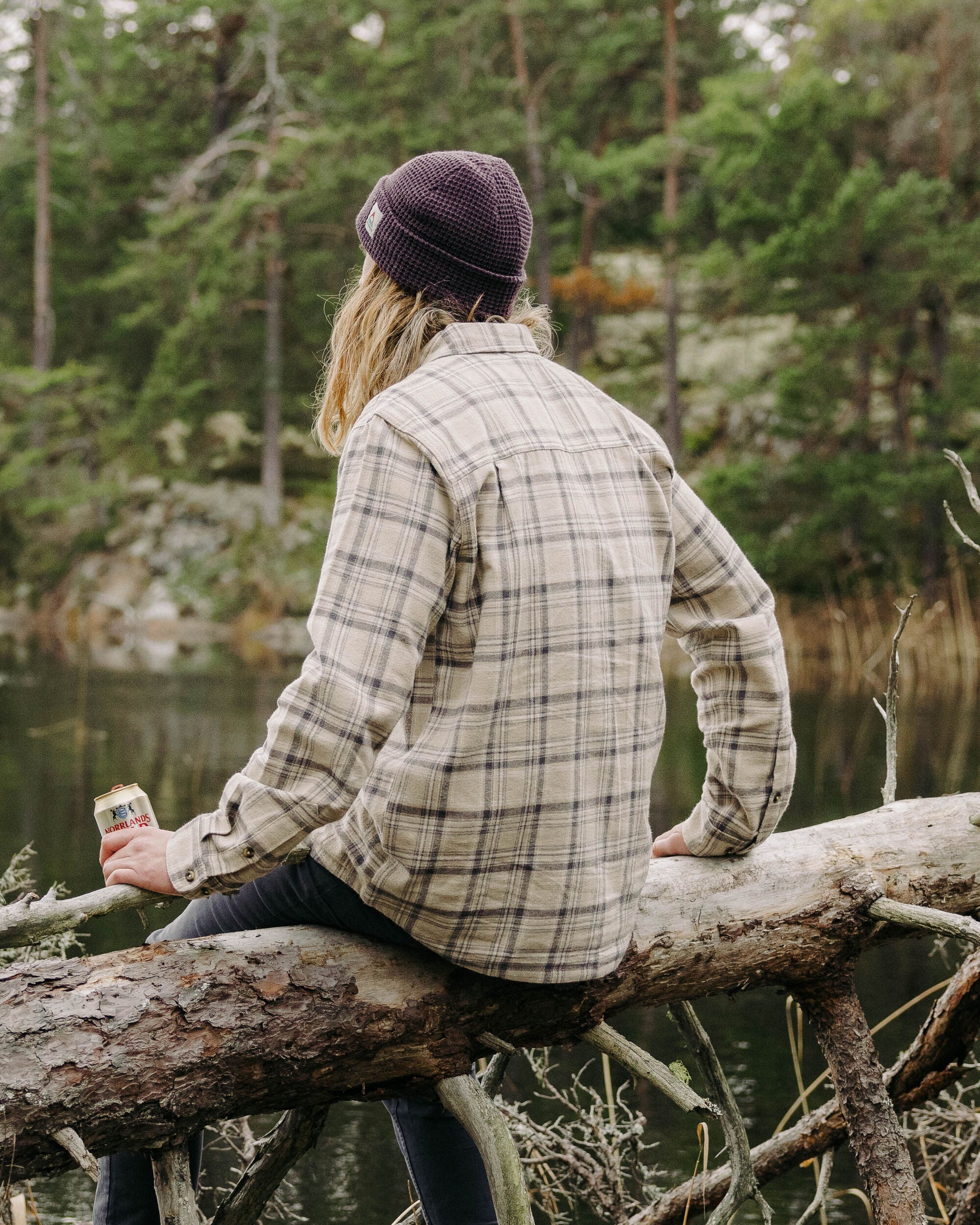 Backcountry Check Shirt - Oatmeal Check