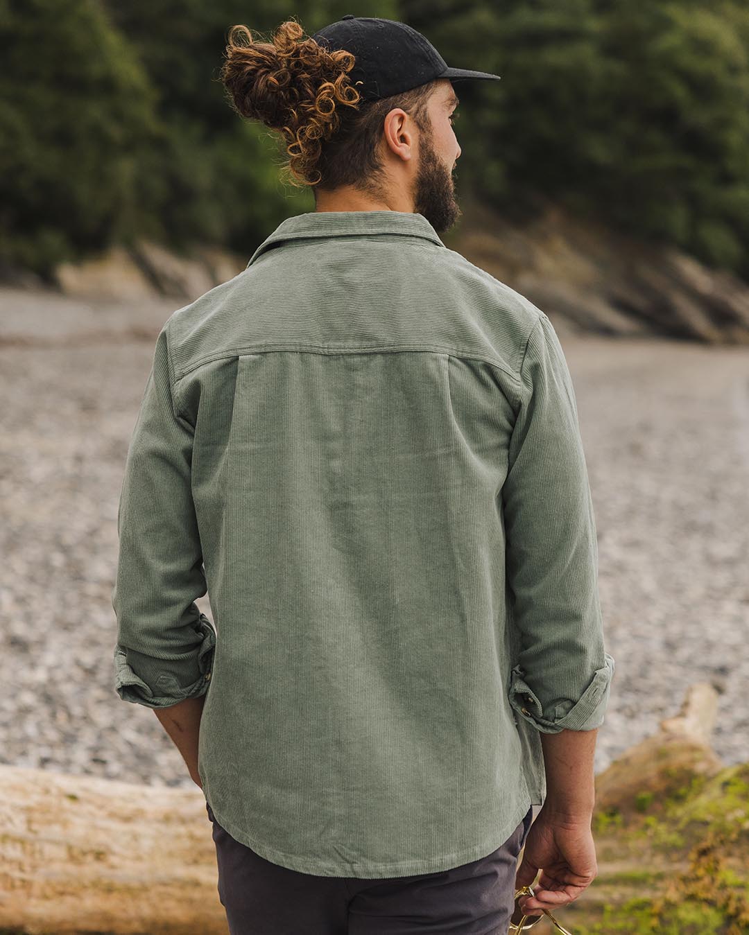 Backcountry Corduroy Shirt - Pistachio
