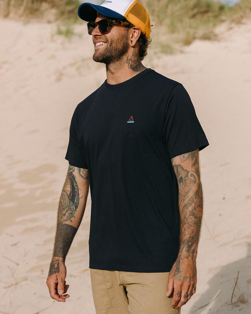 Classic Logo Organic Cotton T-Shirt - Black