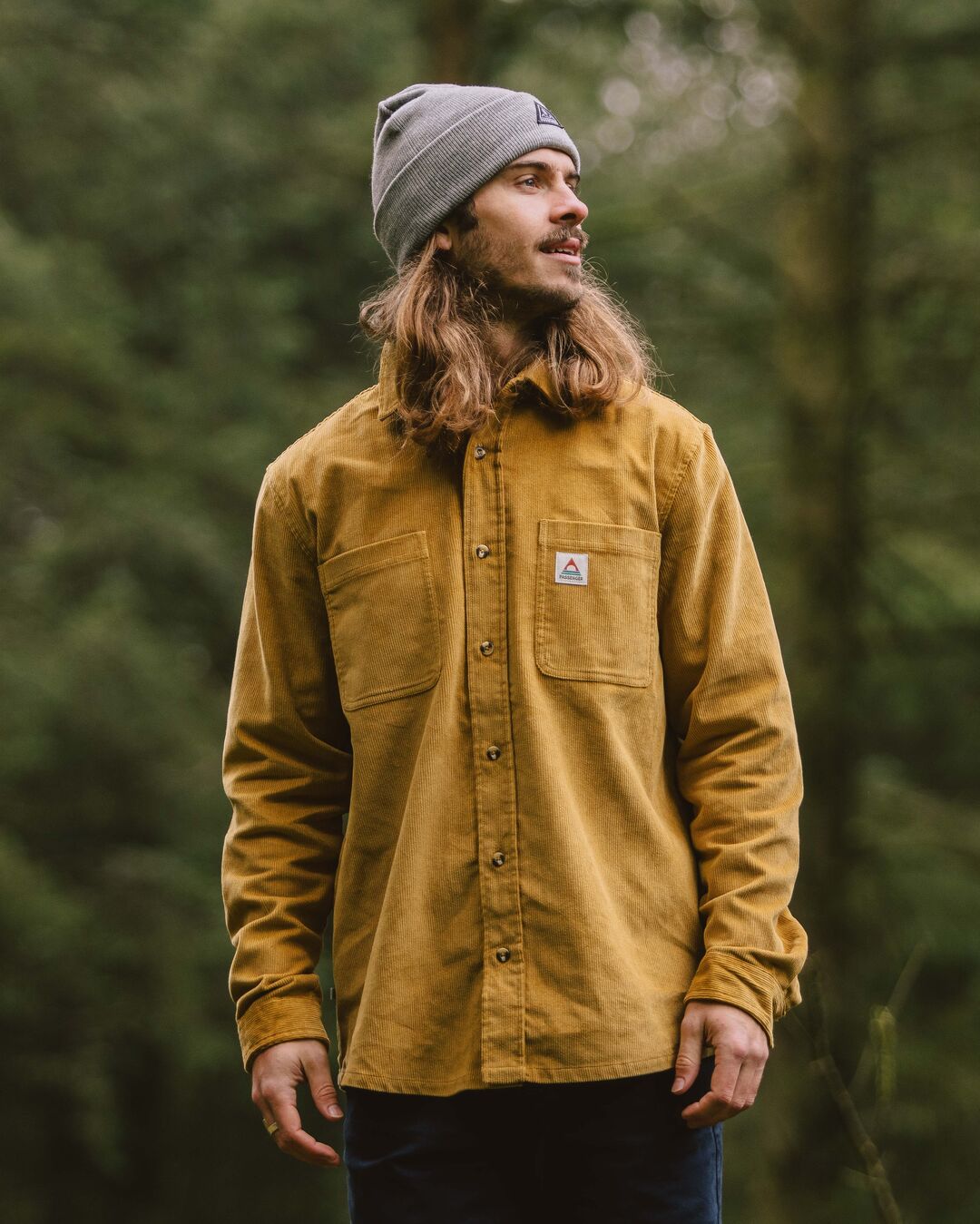 Backcountry Corduroy Shirt - Mustard Gold