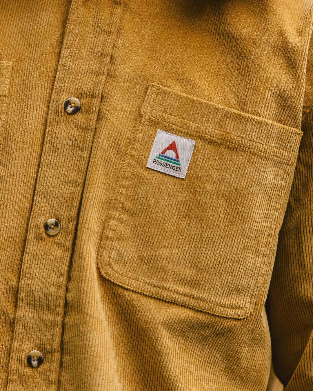 Backcountry Corduroy Shirt - Mustard Gold