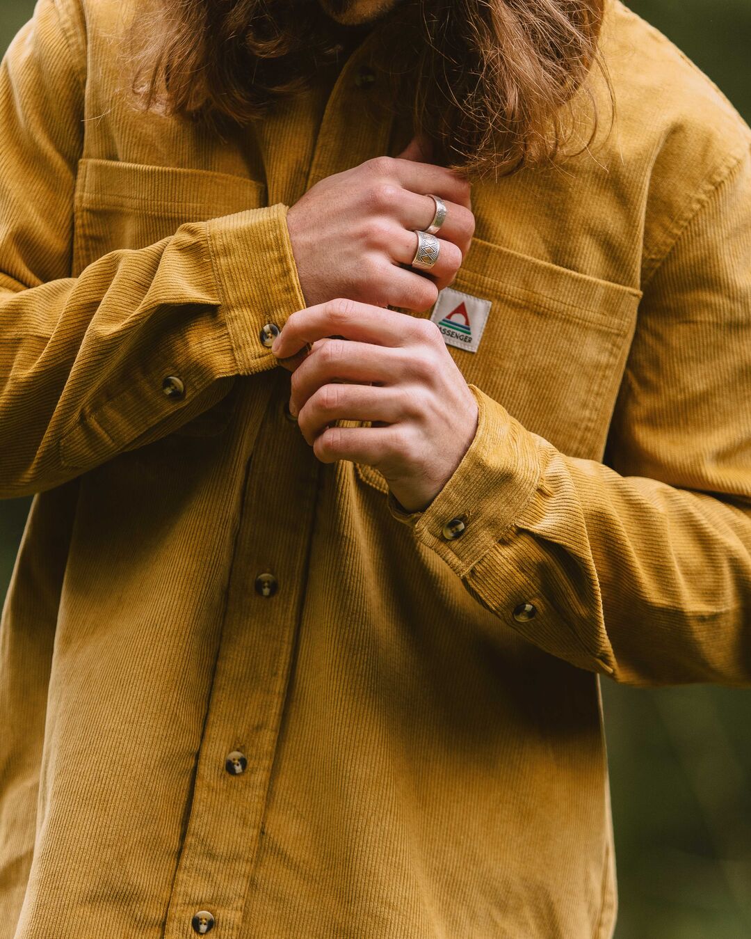 Backcountry Corduroy Shirt - Mustard Gold