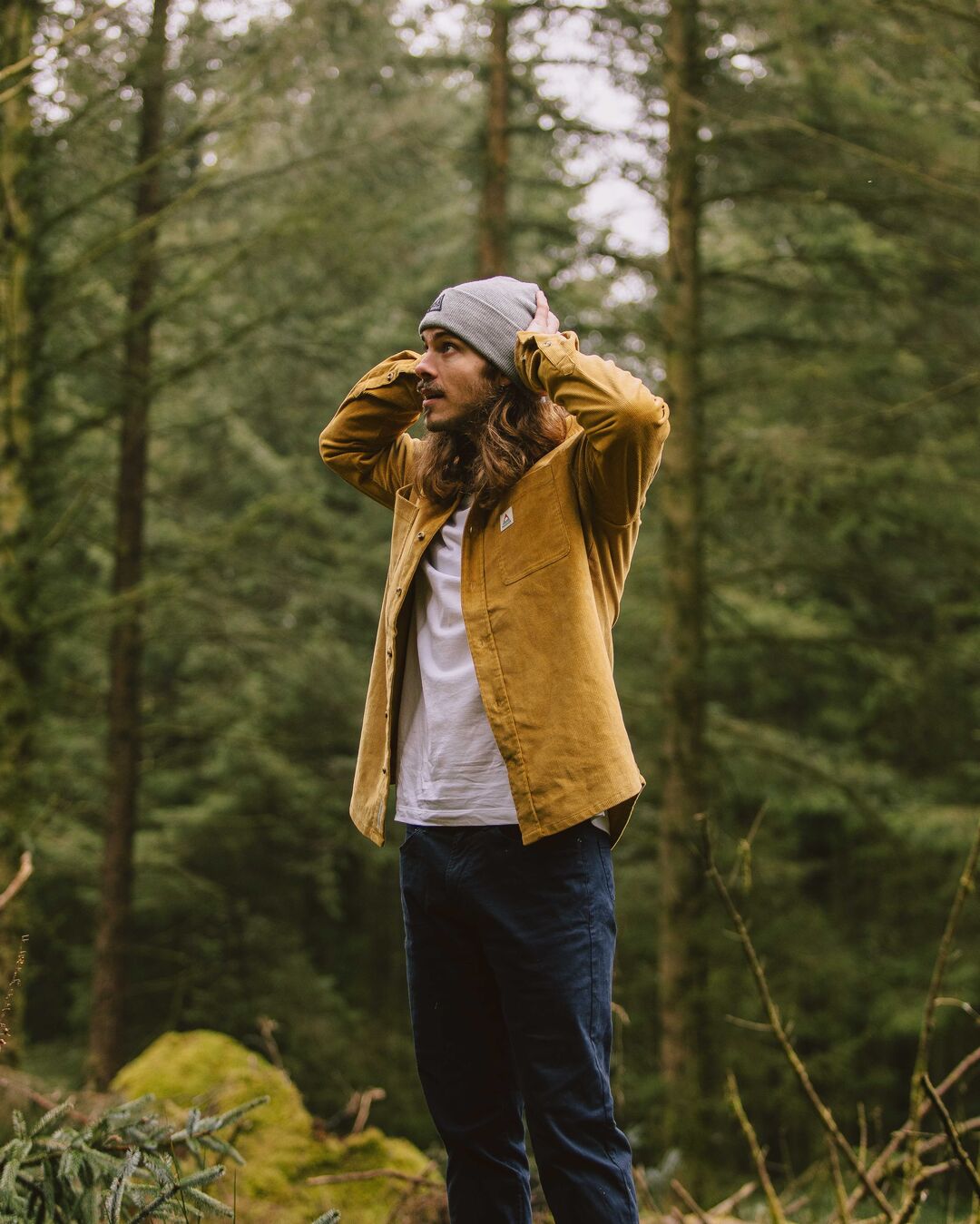 Backcountry Corduroy Shirt - Mustard Gold