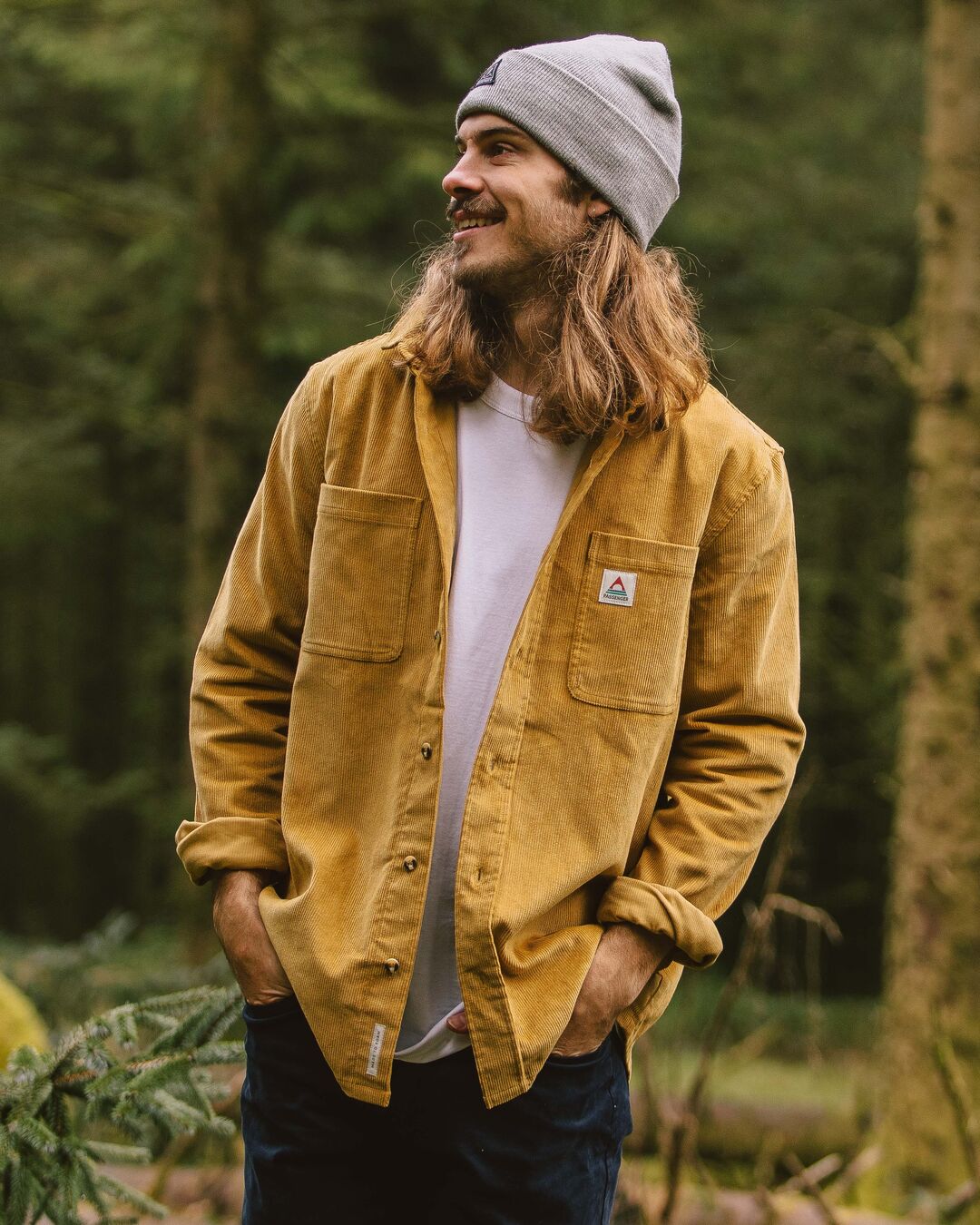 Backcountry Corduroy Shirt - Mustard Gold